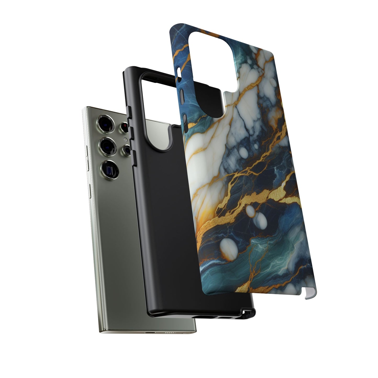 Marble Glow – Artistic Phone Case with Serene Elegance
