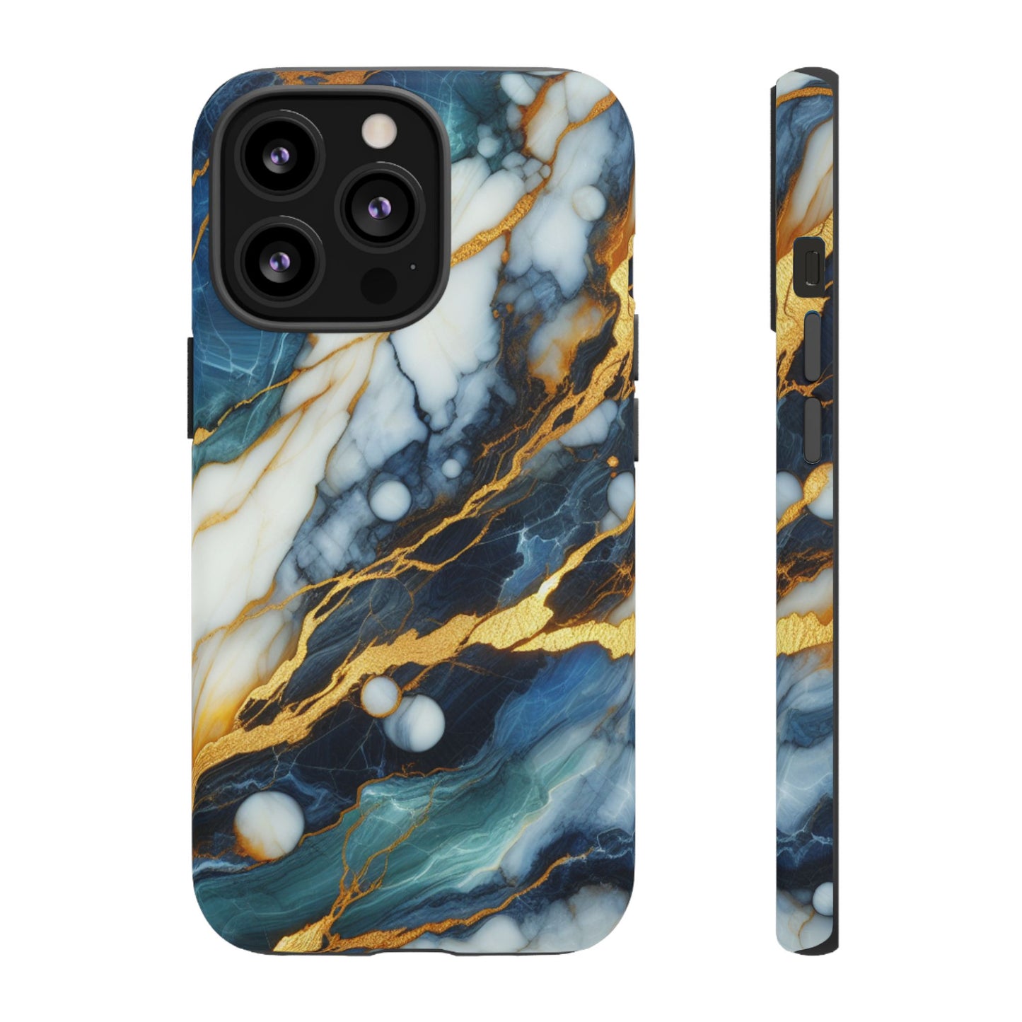 Marble Glow – Artistic Phone Case with Serene Elegance