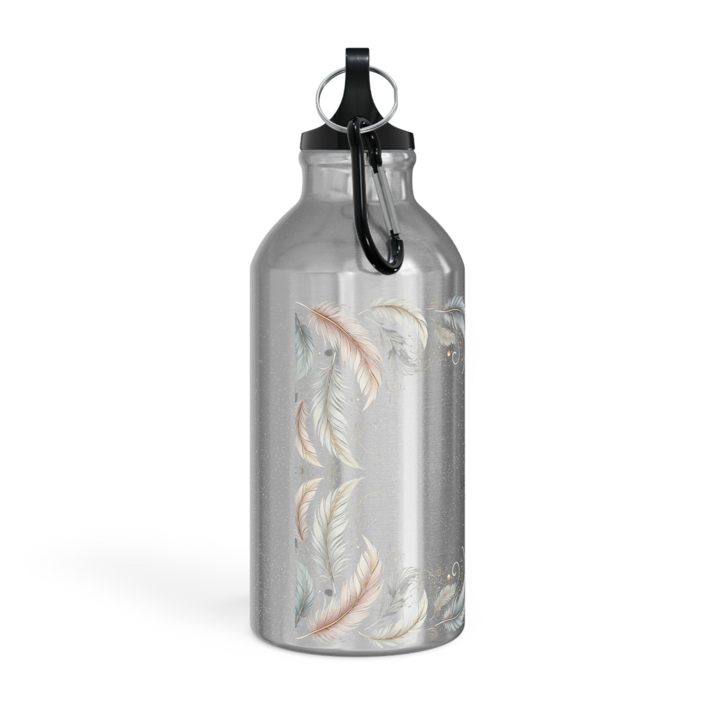Serene Creations Feather Water Bottle | Stylish Hydration for Your Daily Adventures