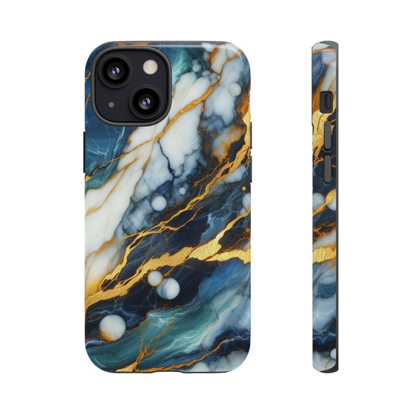 Marble Glow – Artistic Phone Case with Serene Elegance