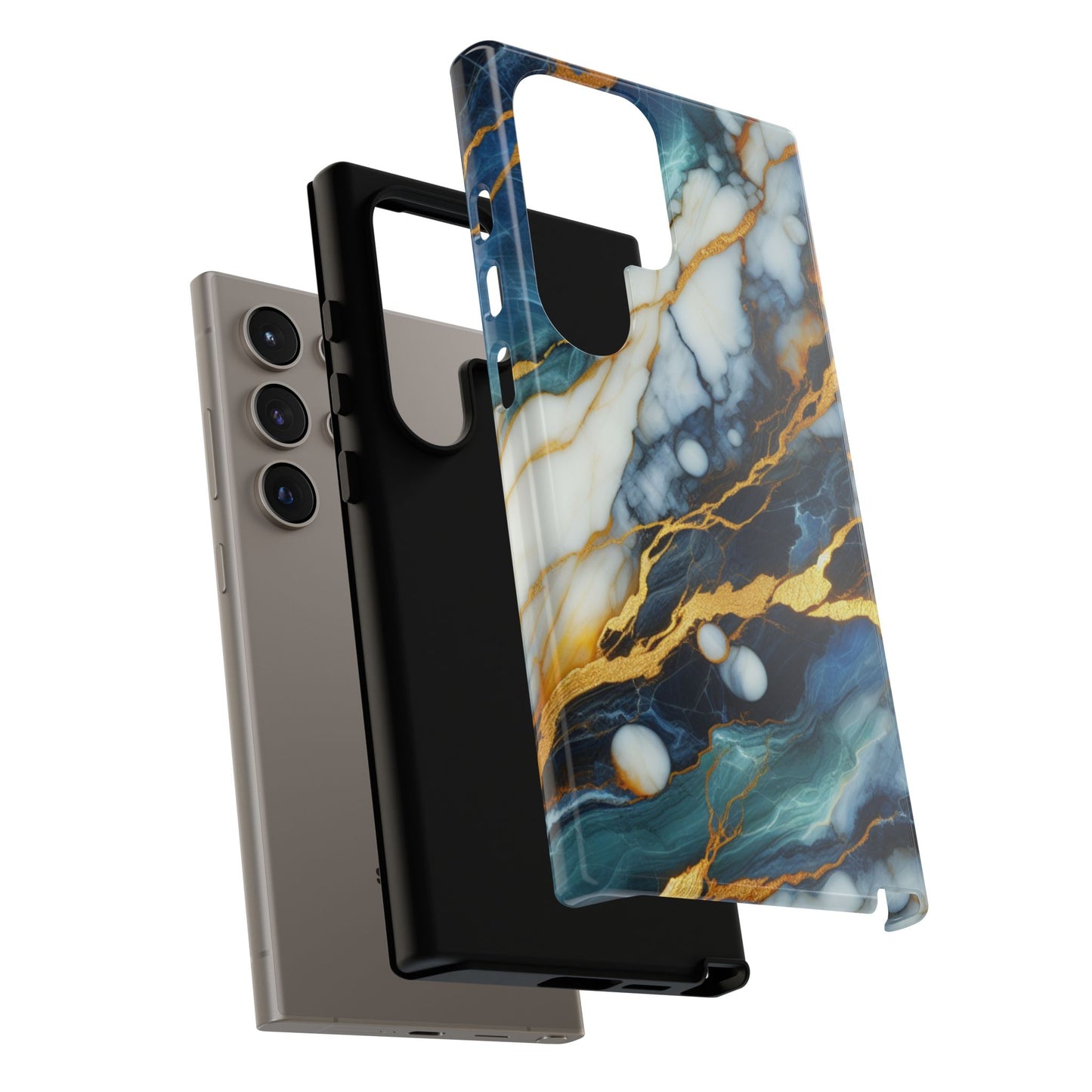 Marble Glow – Artistic Phone Case with Serene Elegance