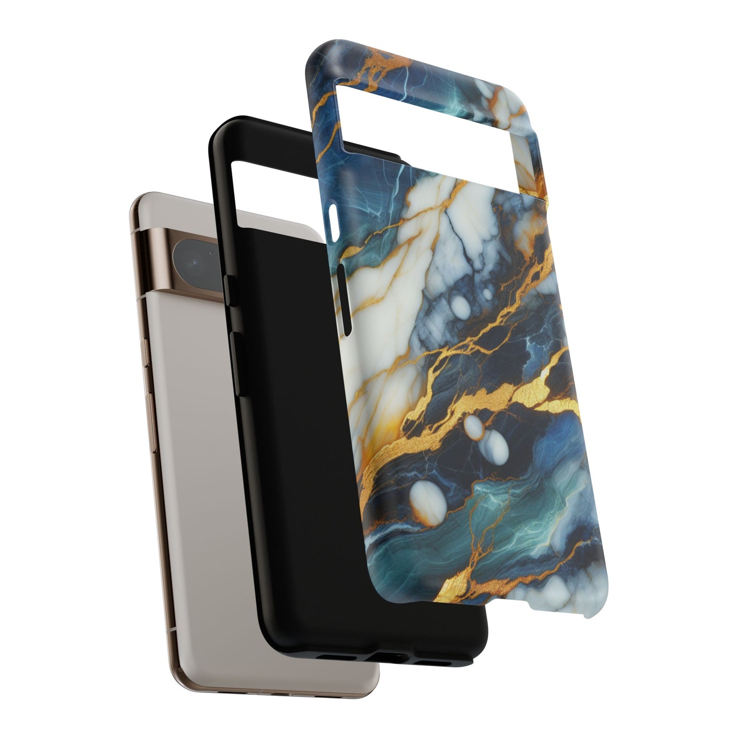 Marble Glow – Artistic Phone Case with Serene Elegance