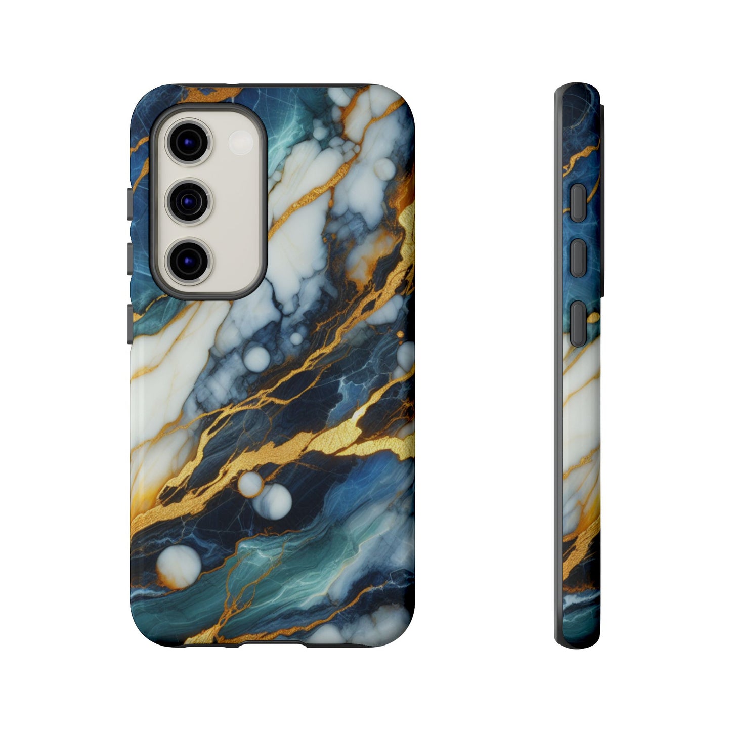 Marble Glow – Artistic Phone Case with Serene Elegance