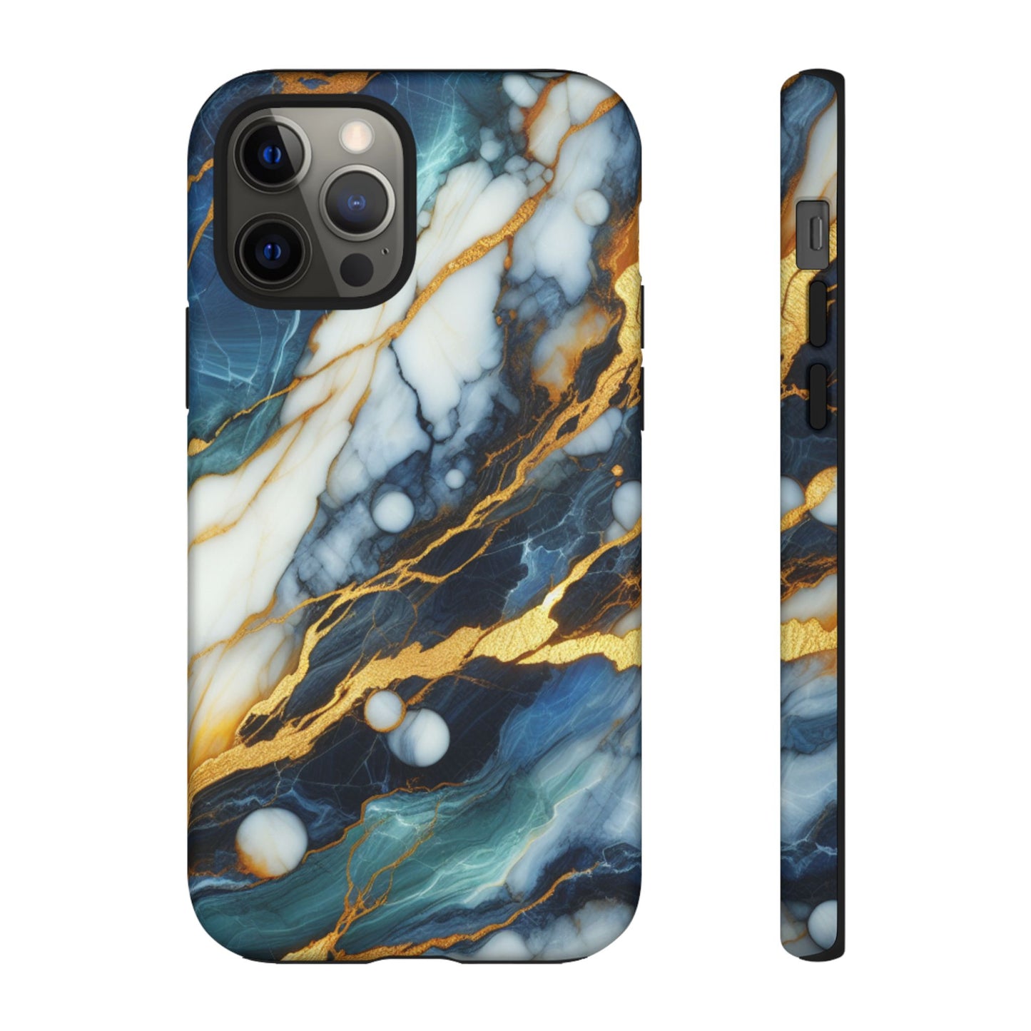 Marble Glow – Artistic Phone Case with Serene Elegance