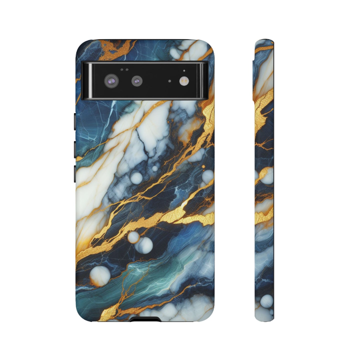 Marble Glow – Artistic Phone Case with Serene Elegance