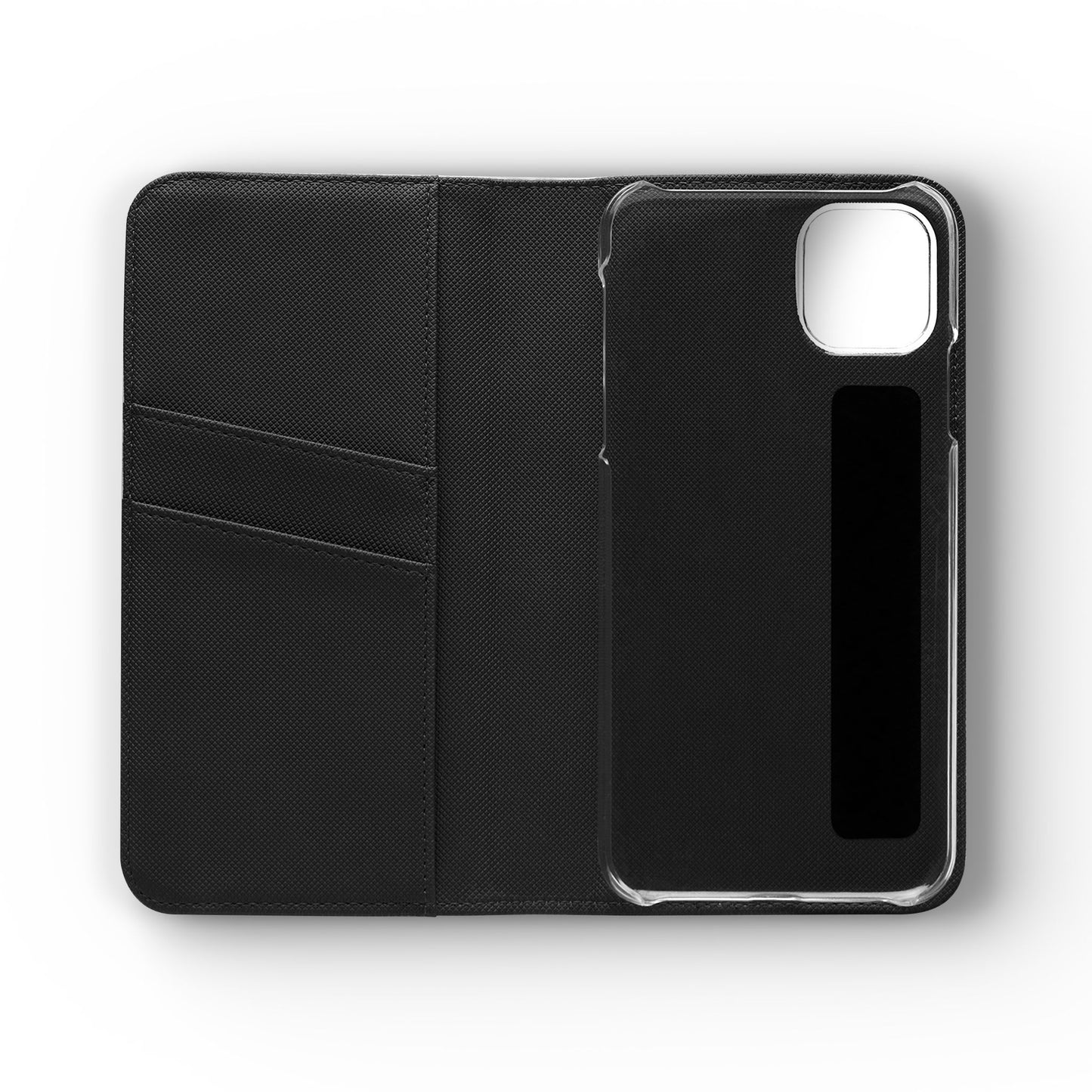 Elegant Flip Case - Faux Leather Phone Case with Card Holder & Stand