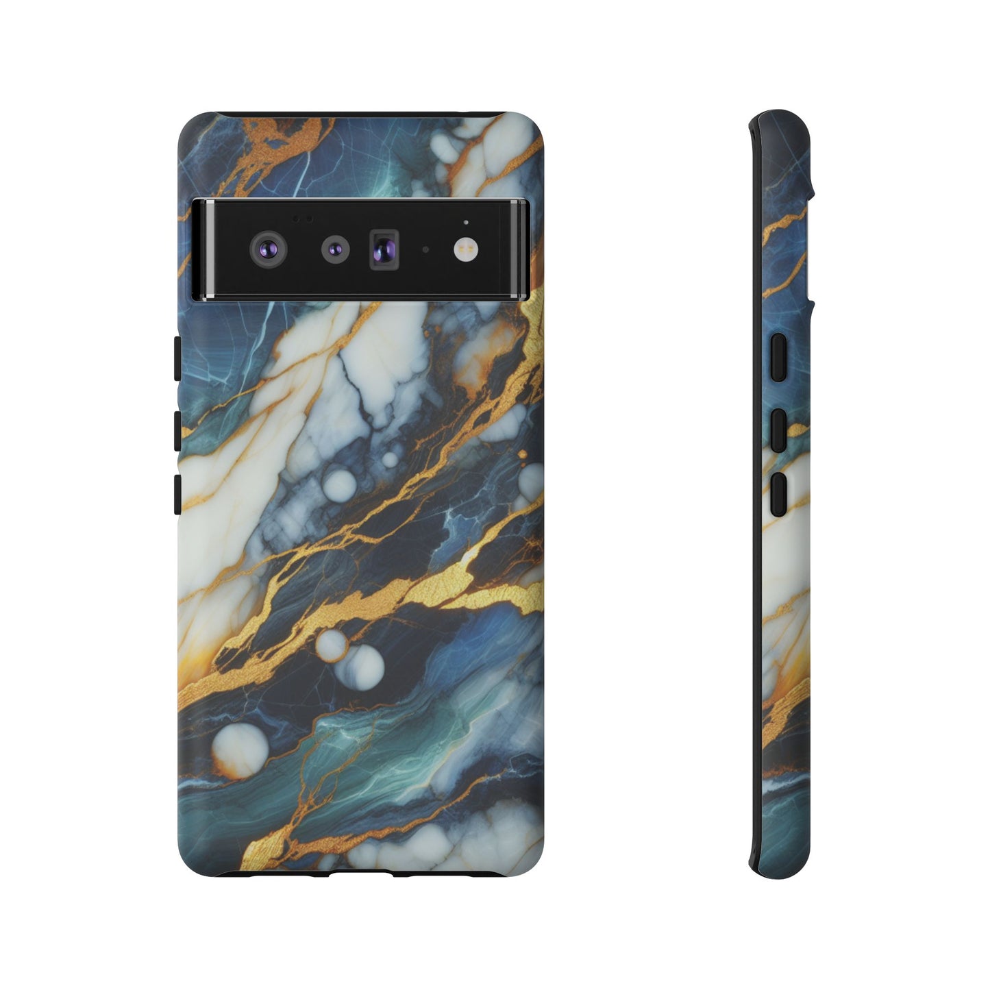 Marble Glow – Artistic Phone Case with Serene Elegance