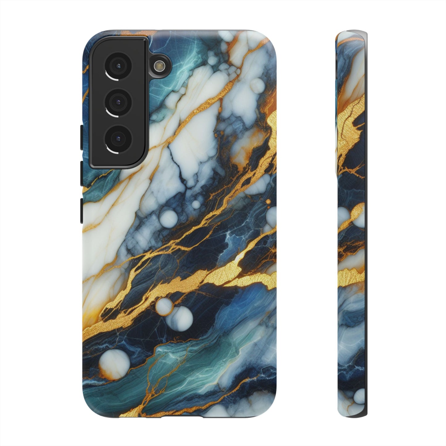Marble Glow – Artistic Phone Case with Serene Elegance