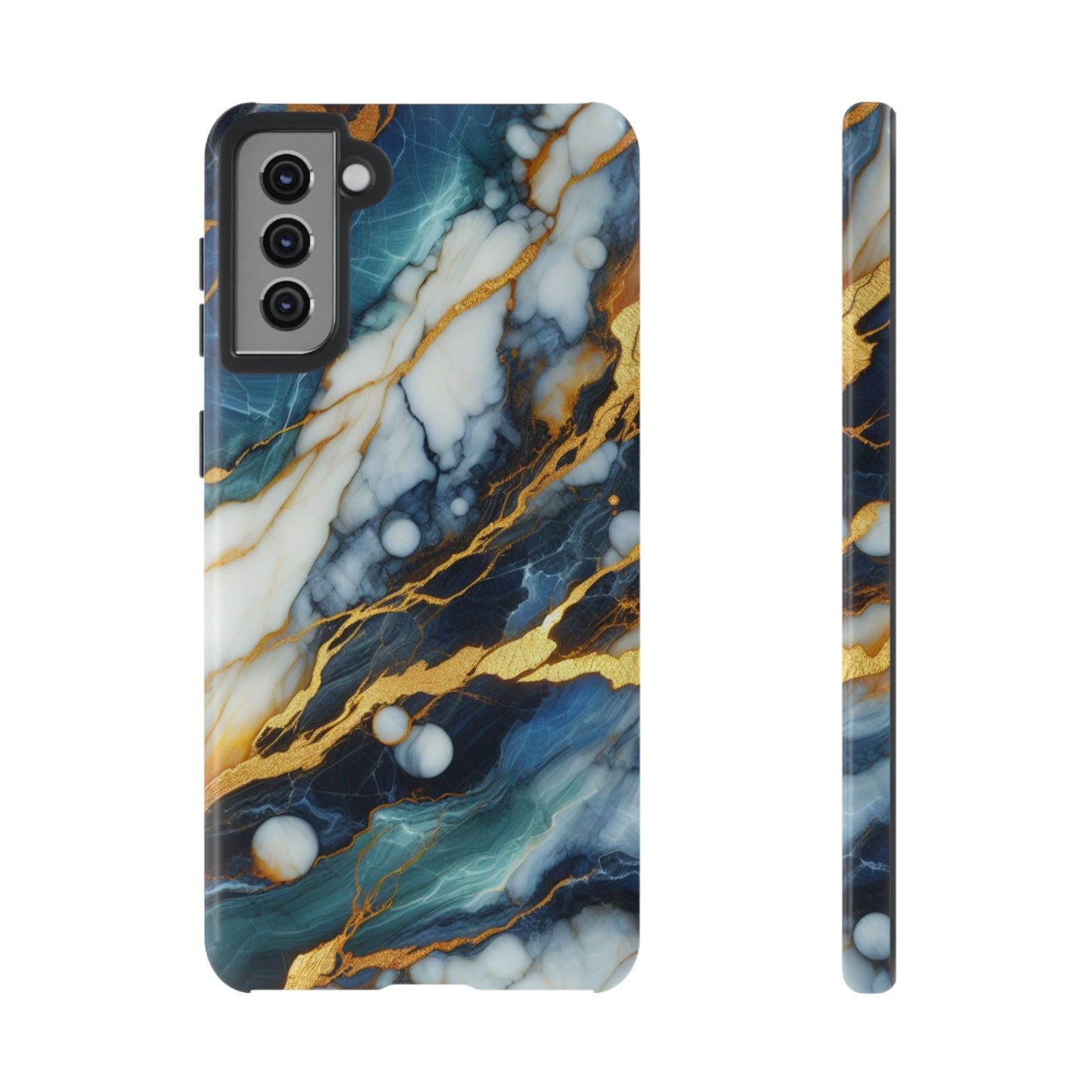 Marble Glow – Artistic Phone Case with Serene Elegance