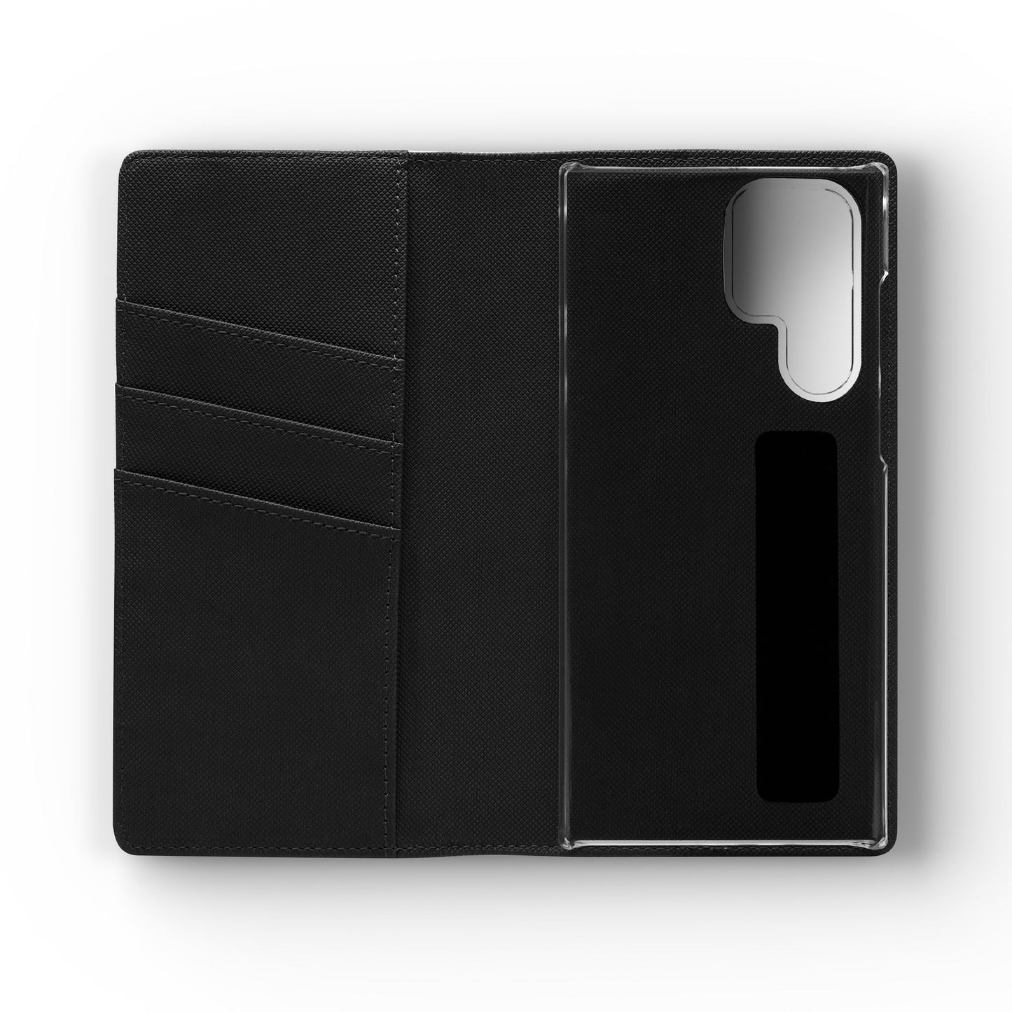 Elegant Flip Case - Faux Leather Phone Case with Card Holder & Stand