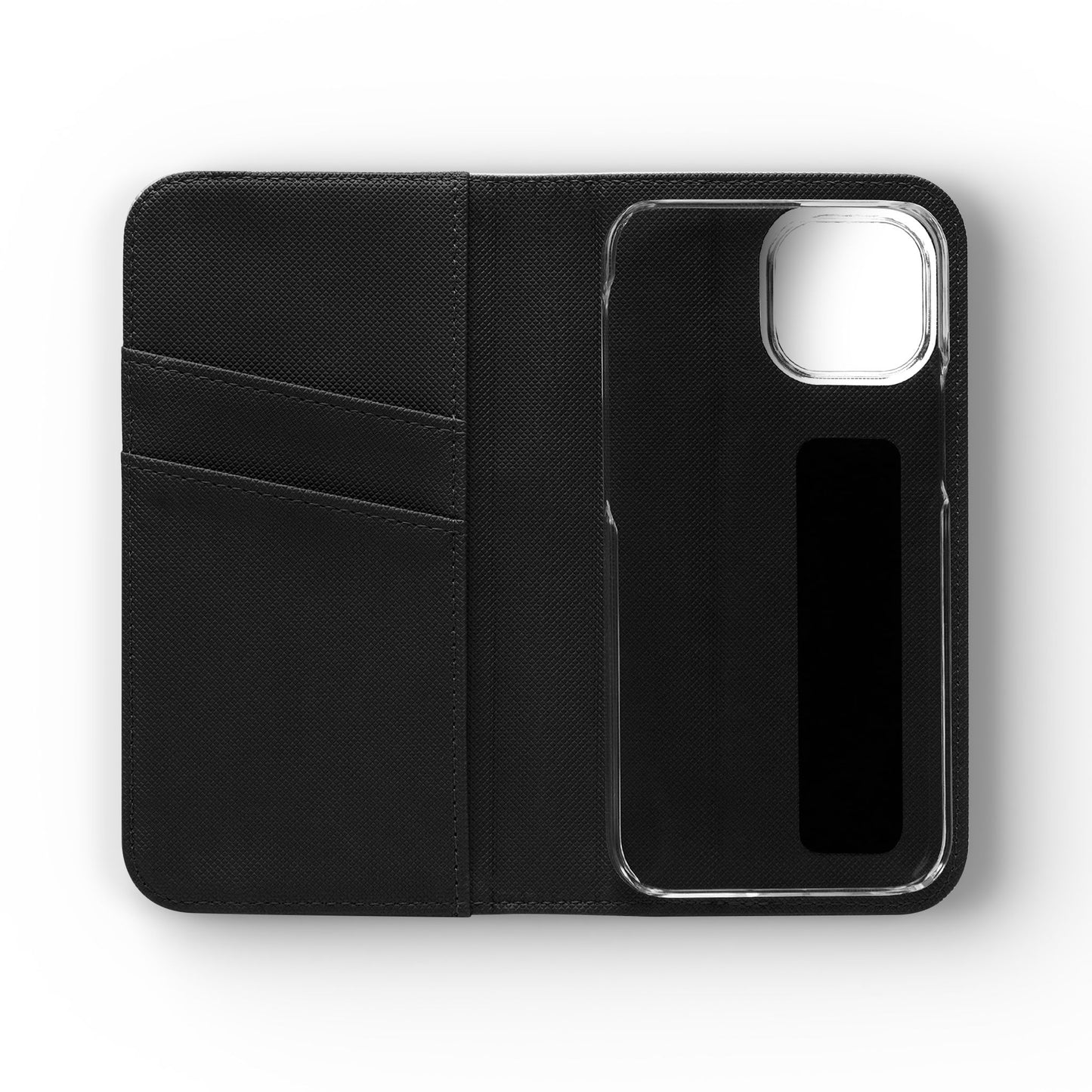 Elegant Flip Case - Faux Leather Phone Case with Card Holder & Stand