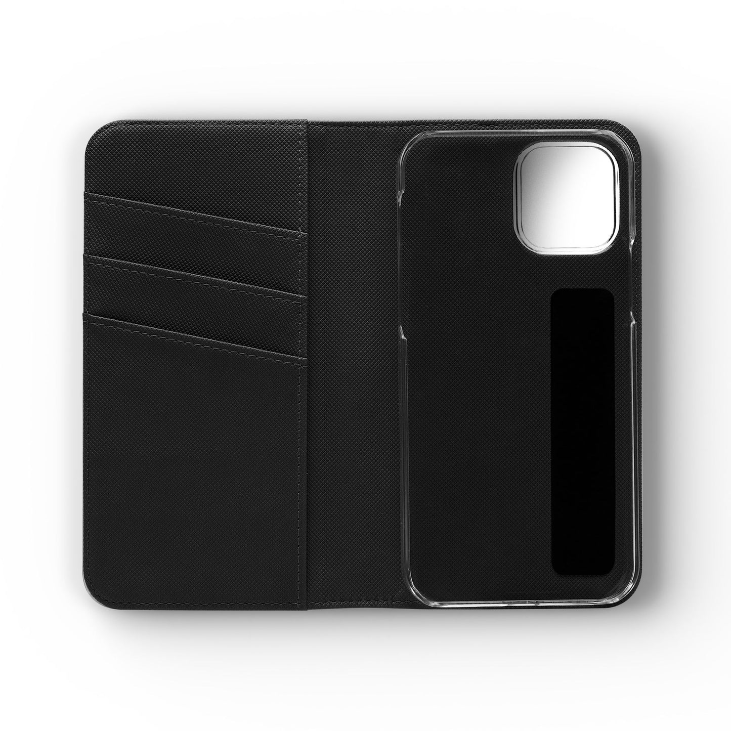 Elegant Flip Case - Faux Leather Phone Case with Card Holder & Stand