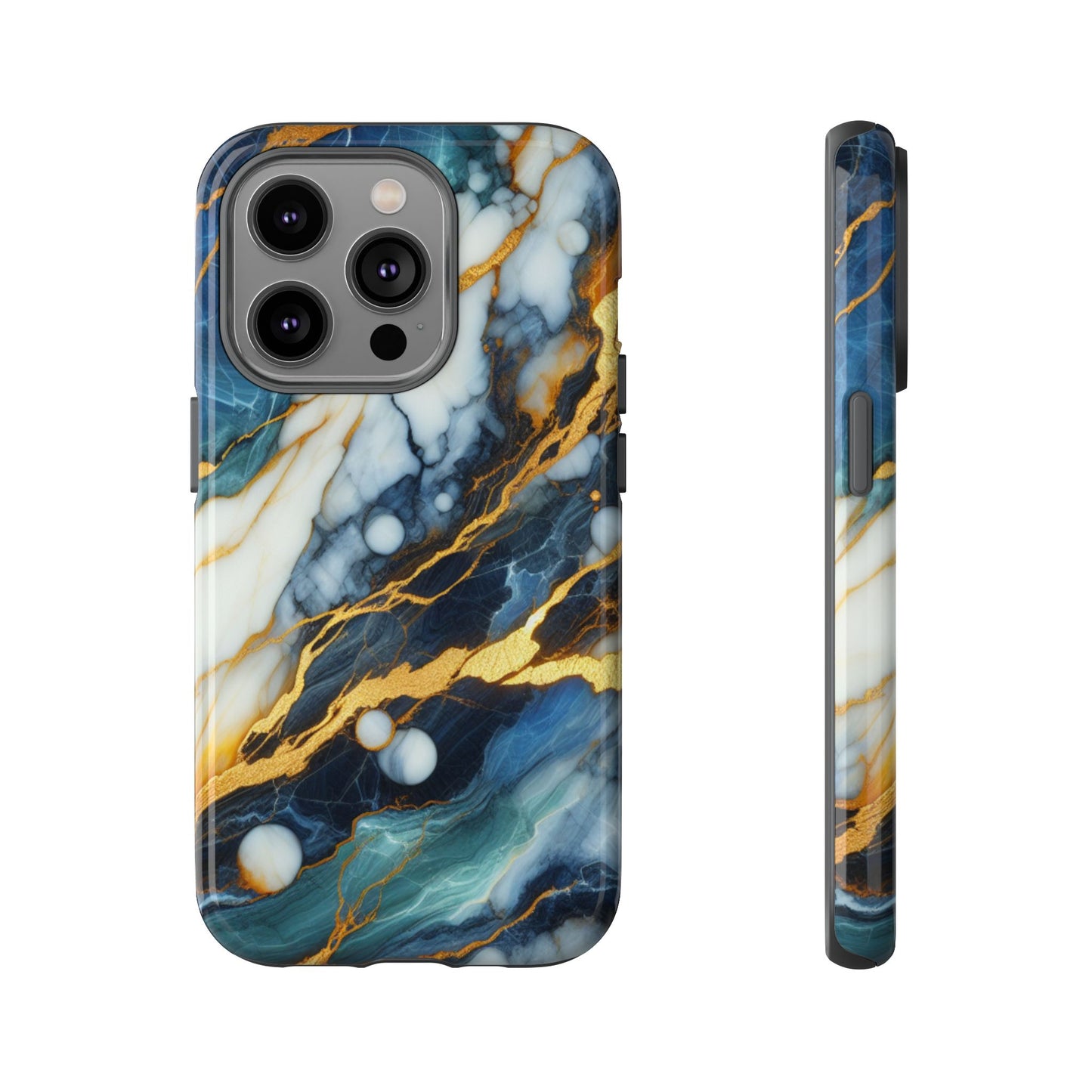 Marble Glow – Artistic Phone Case with Serene Elegance