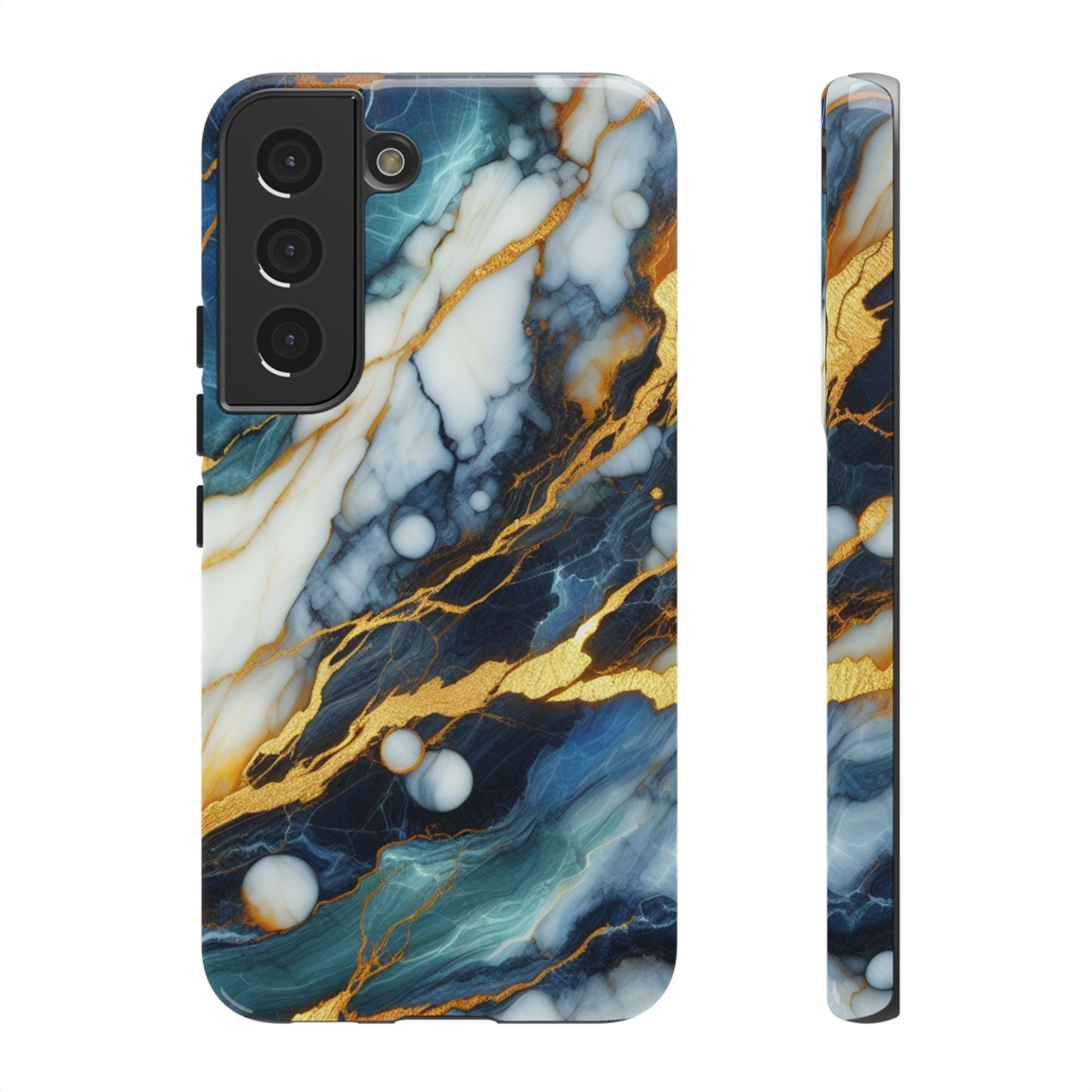 Marble Glow – Artistic Phone Case with Serene Elegance