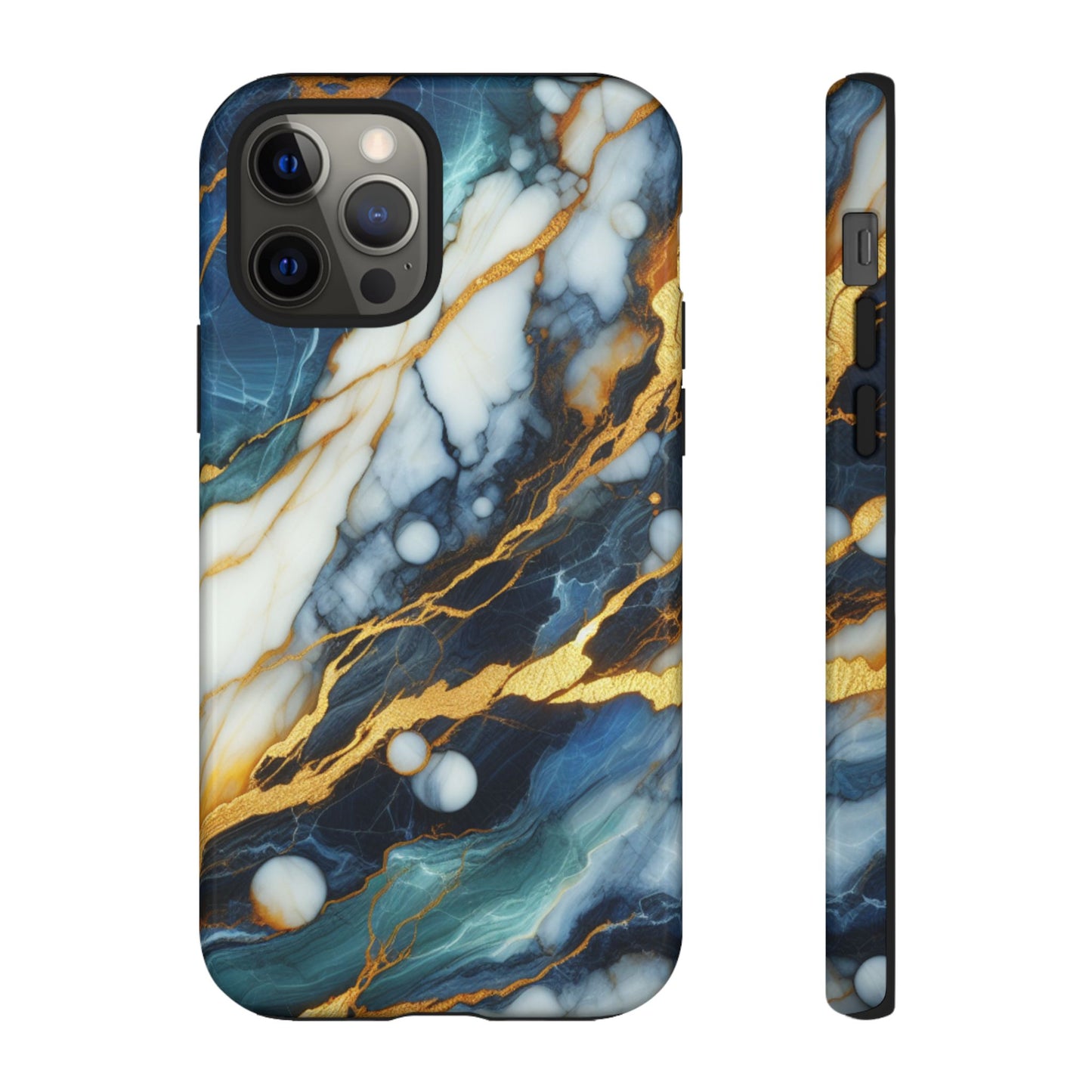 Marble Glow – Artistic Phone Case with Serene Elegance