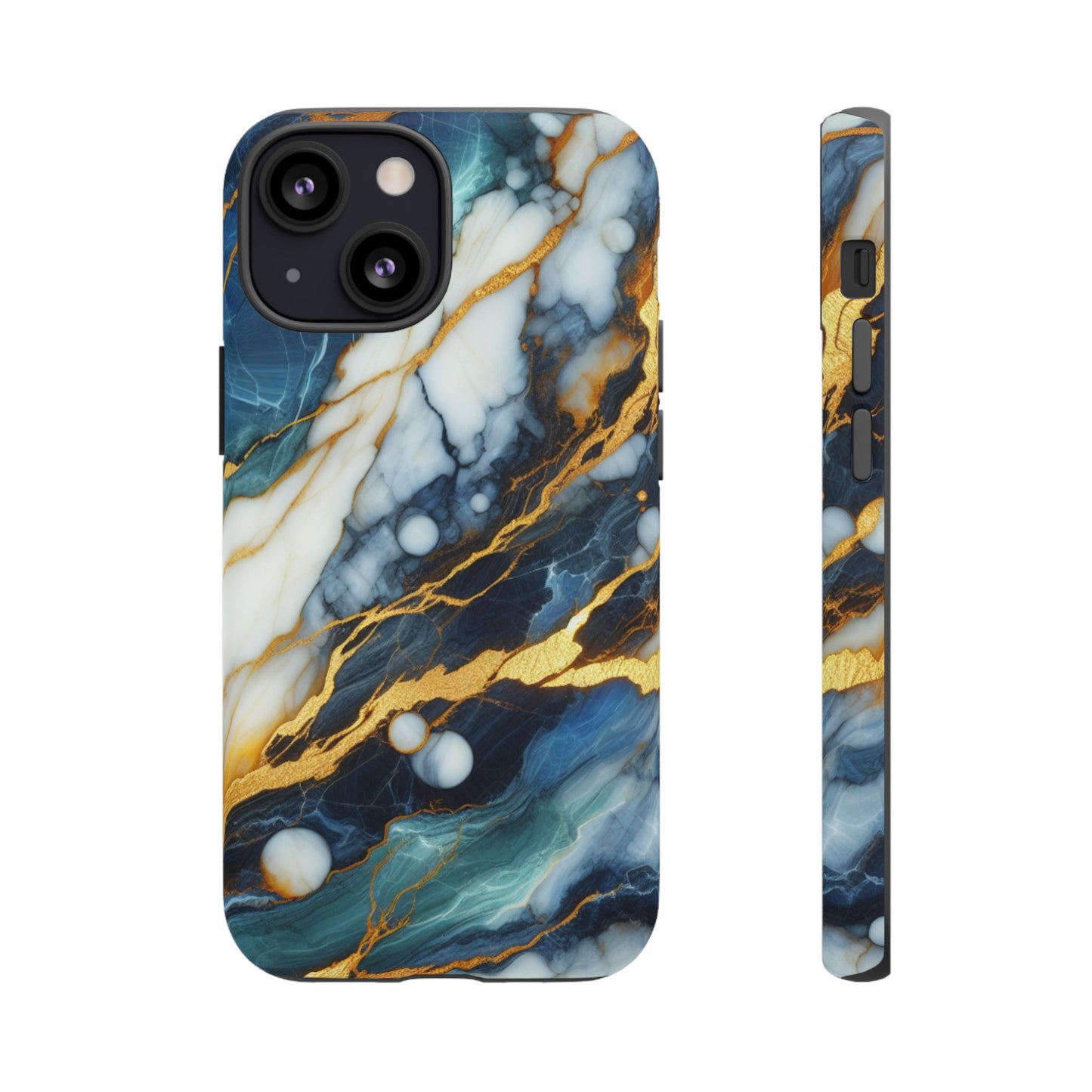 Marble Glow – Artistic Phone Case with Serene Elegance