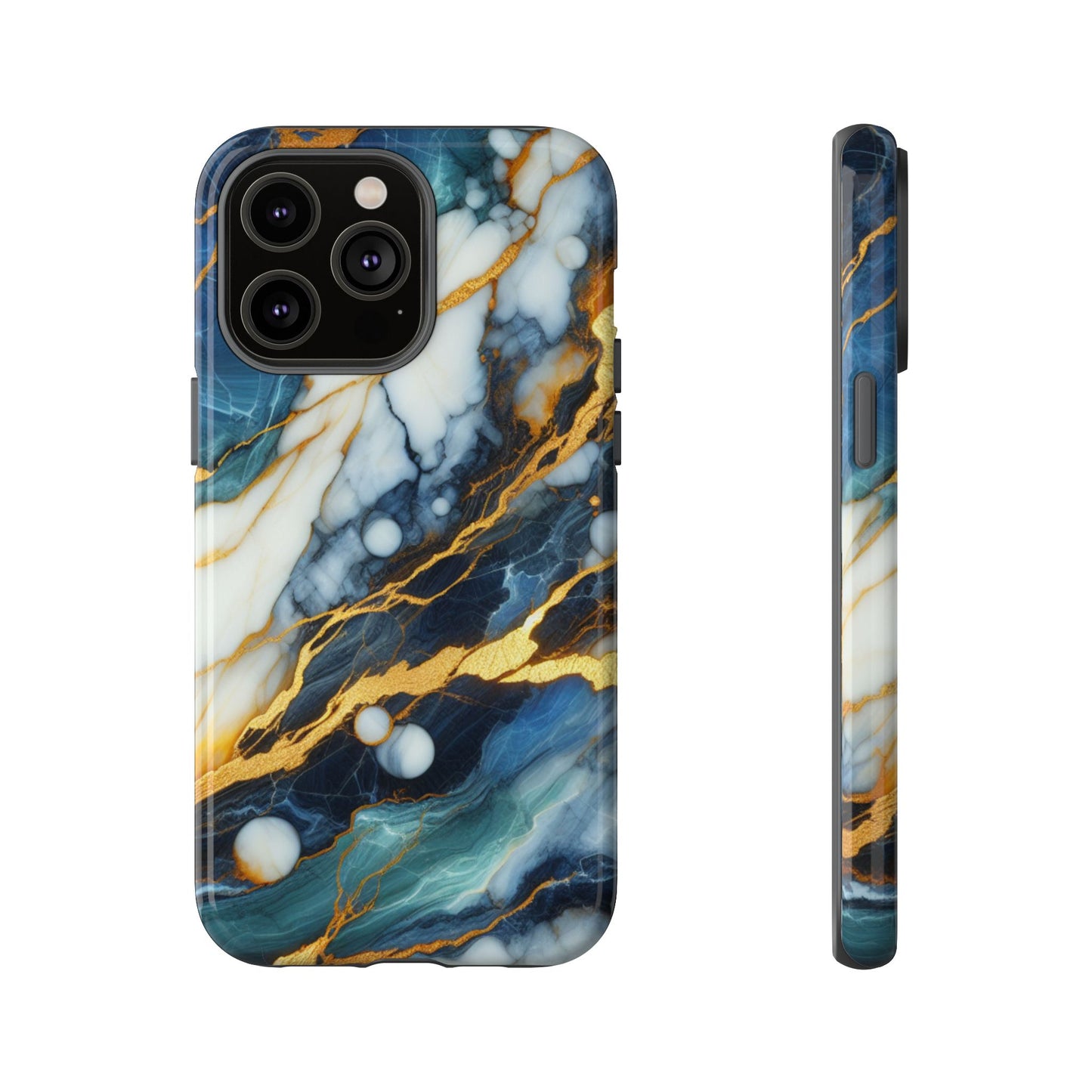 Marble Glow – Artistic Phone Case with Serene Elegance