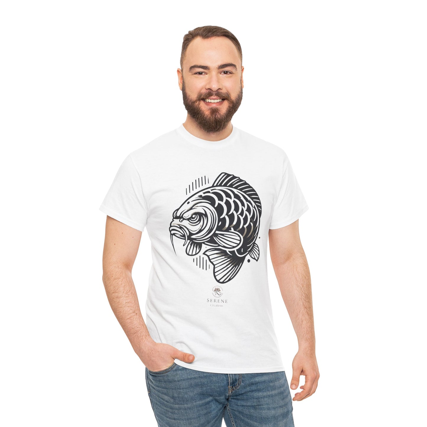 Angry Carp T-Shirt - Sustainable Style for All