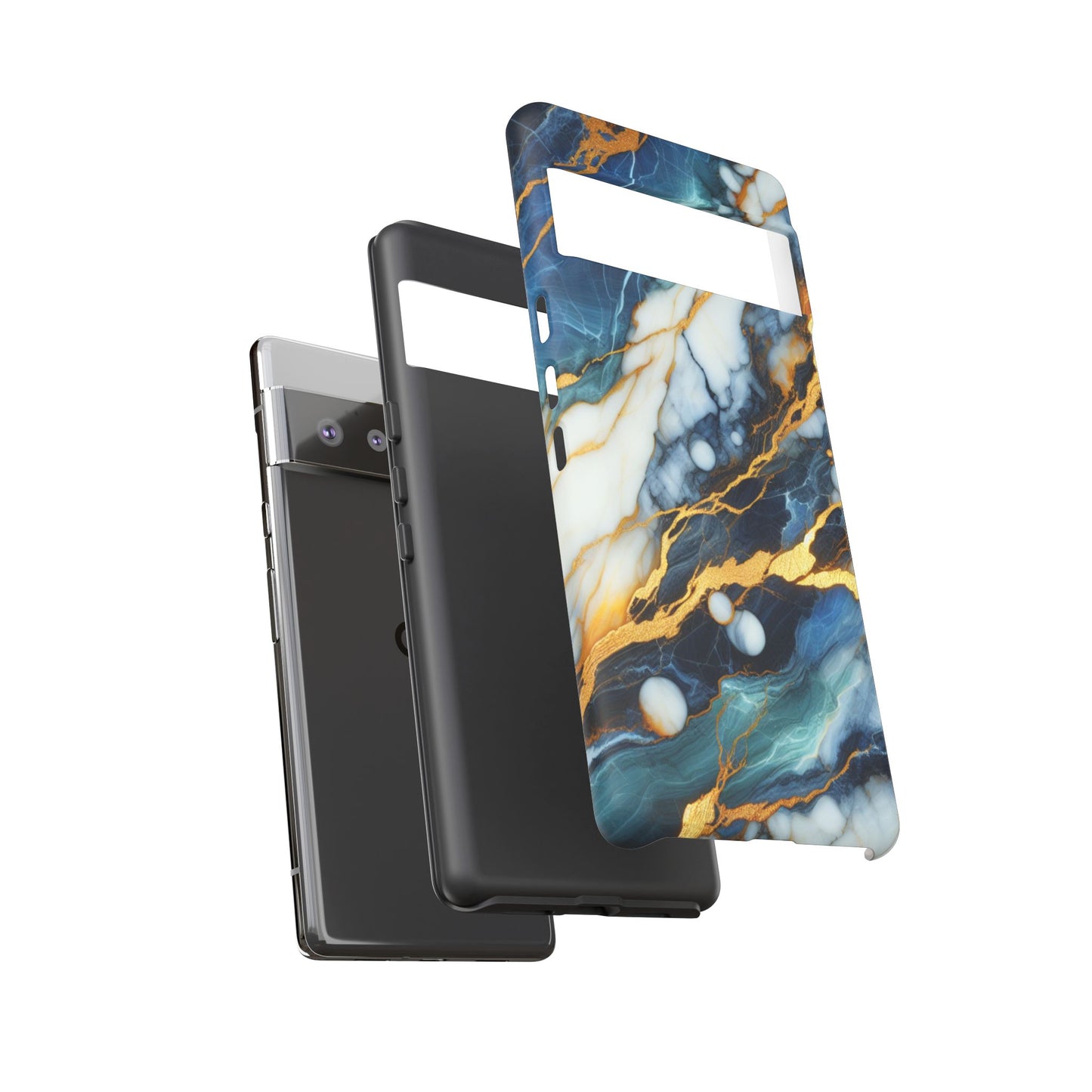 Marble Glow – Artistic Phone Case with Serene Elegance