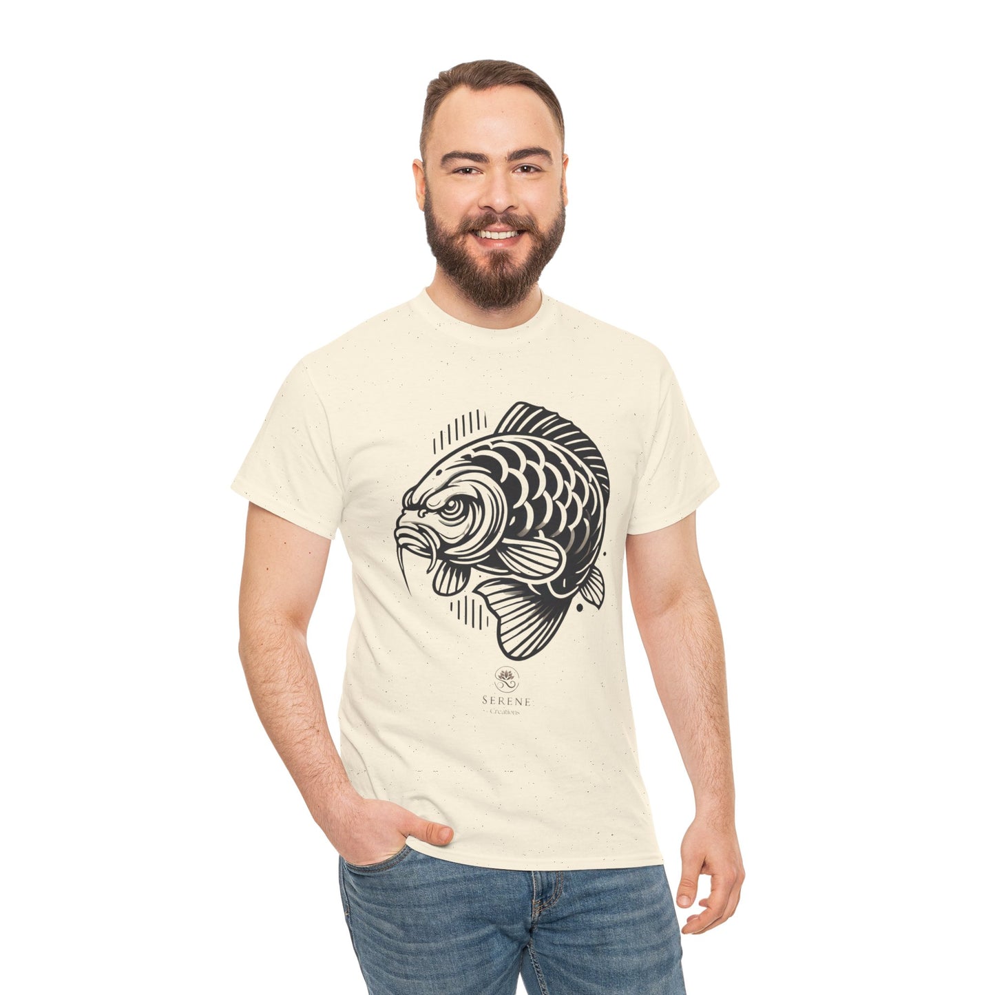 Angry Carp T-Shirt - Sustainable Style for All