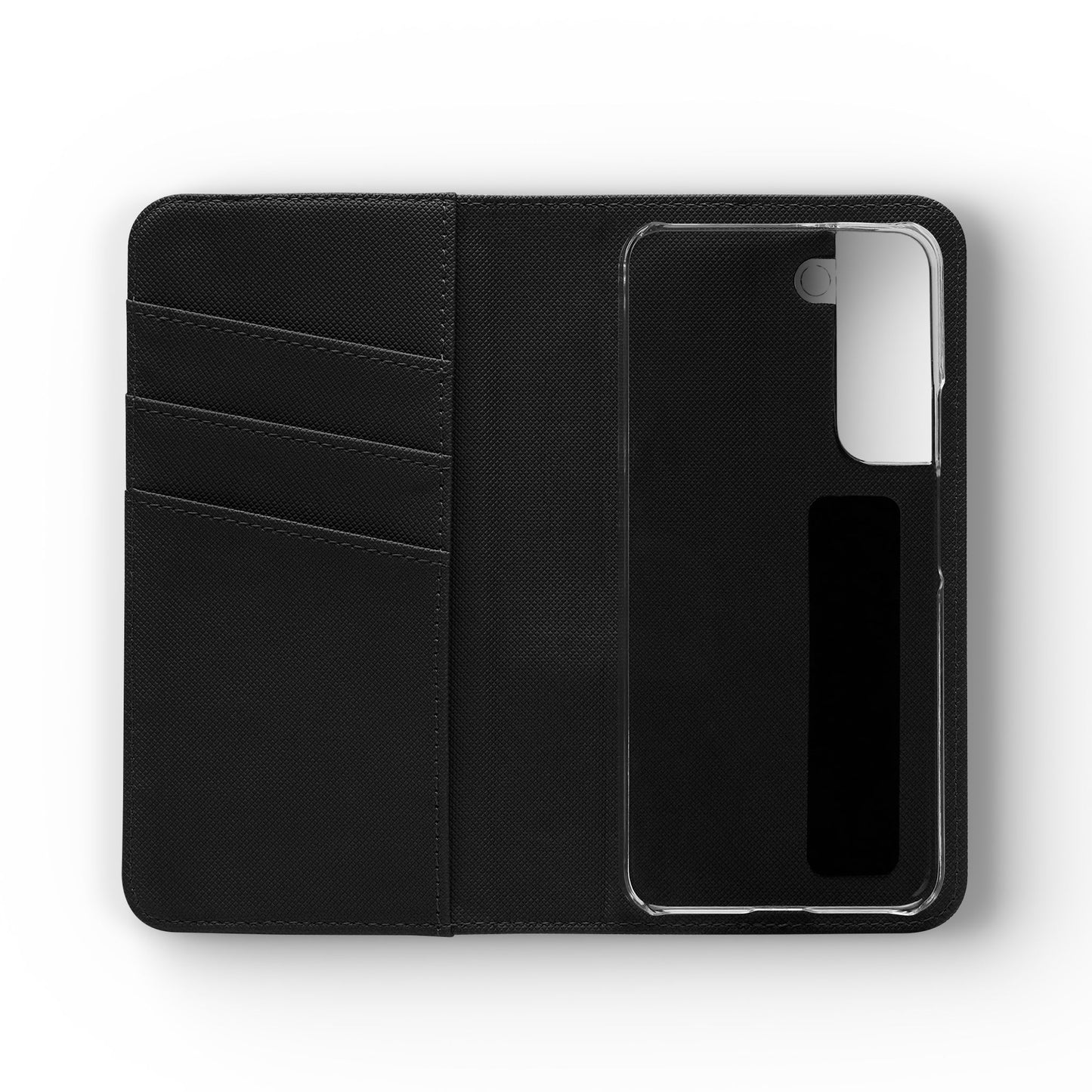 Elegant Flip Case - Faux Leather Phone Case with Card Holder & Stand