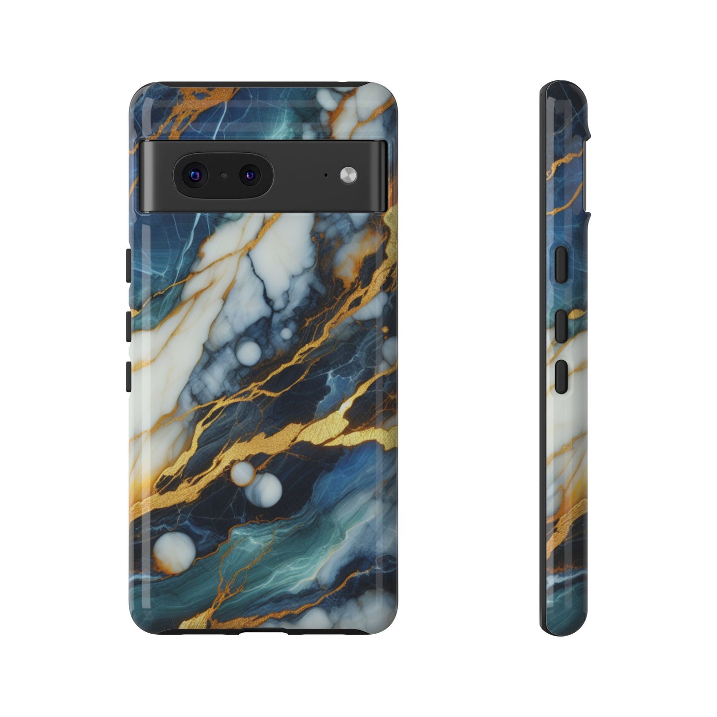 Marble Glow – Artistic Phone Case with Serene Elegance