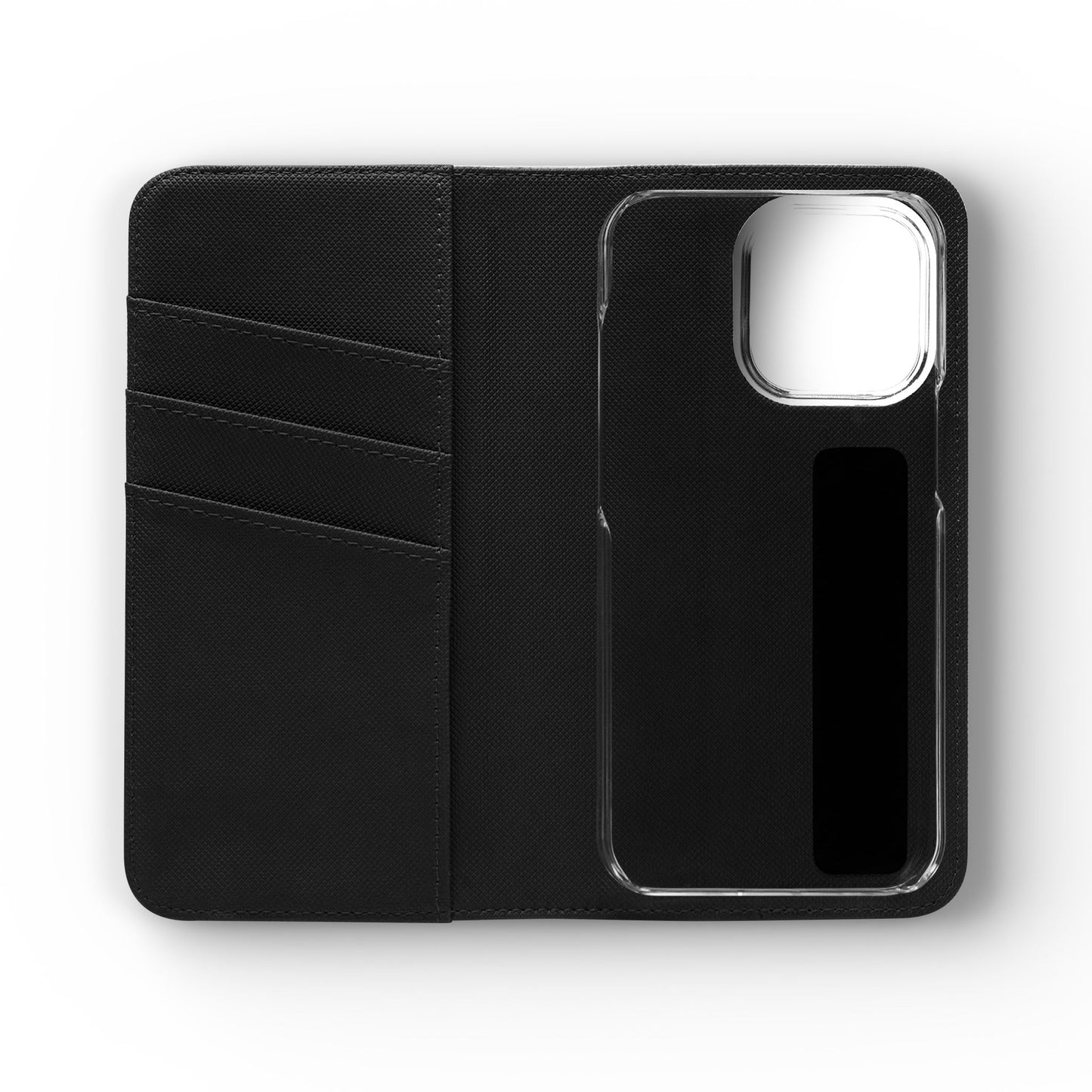 Elegant Flip Case - Faux Leather Phone Case with Card Holder & Stand