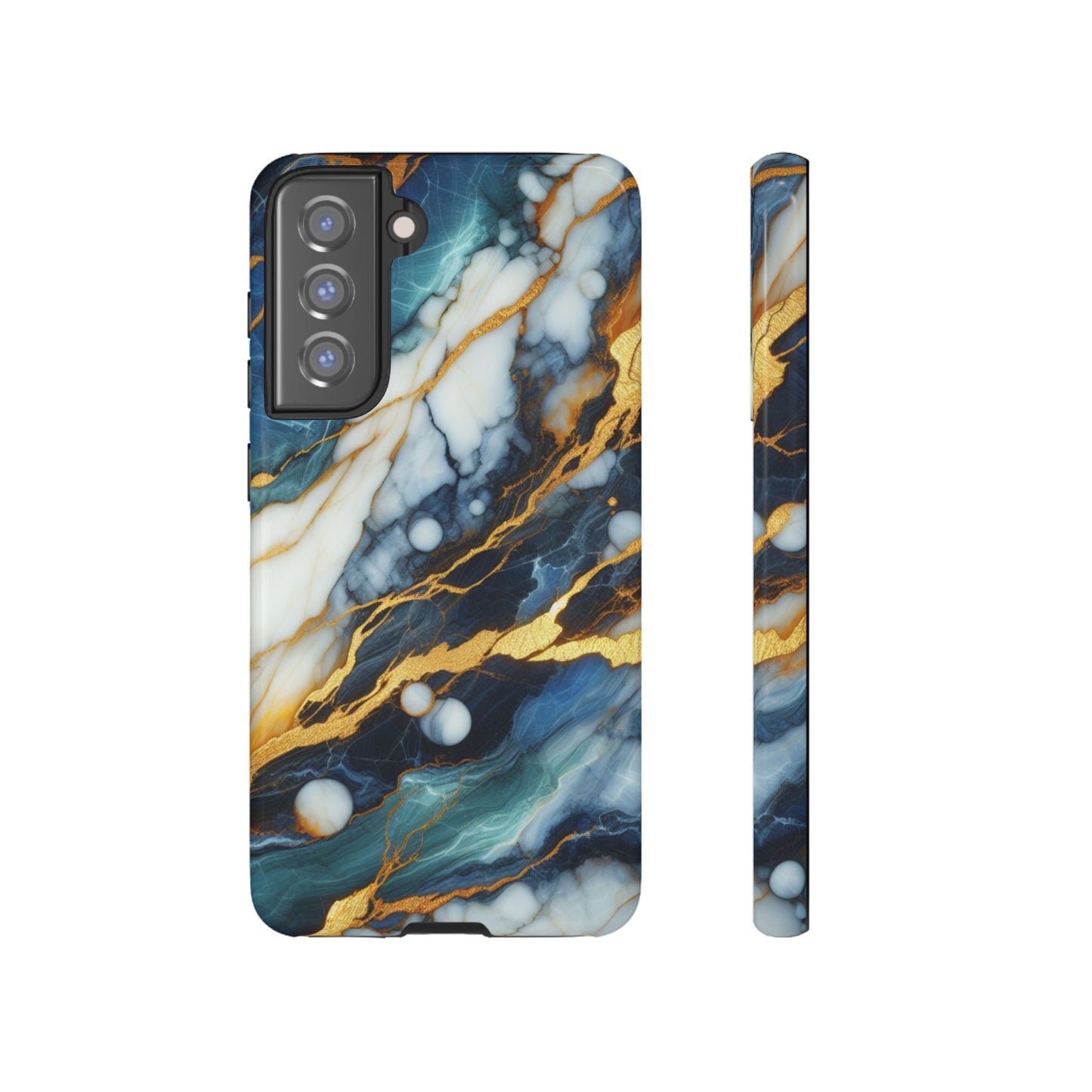 Marble Glow – Artistic Phone Case with Serene Elegance