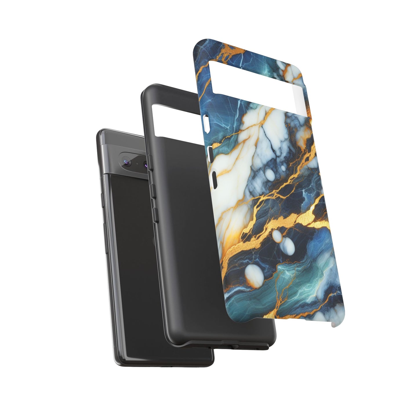 Marble Glow – Artistic Phone Case with Serene Elegance