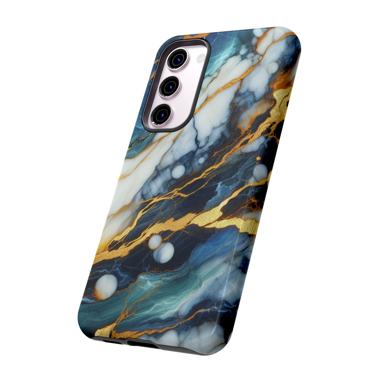 Marble Glow – Artistic Phone Case with Serene Elegance