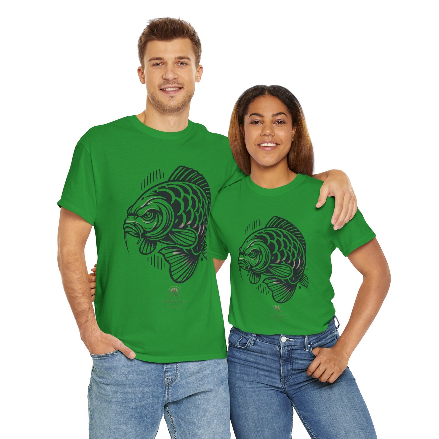 Angry Carp T-Shirt - Sustainable Style for All