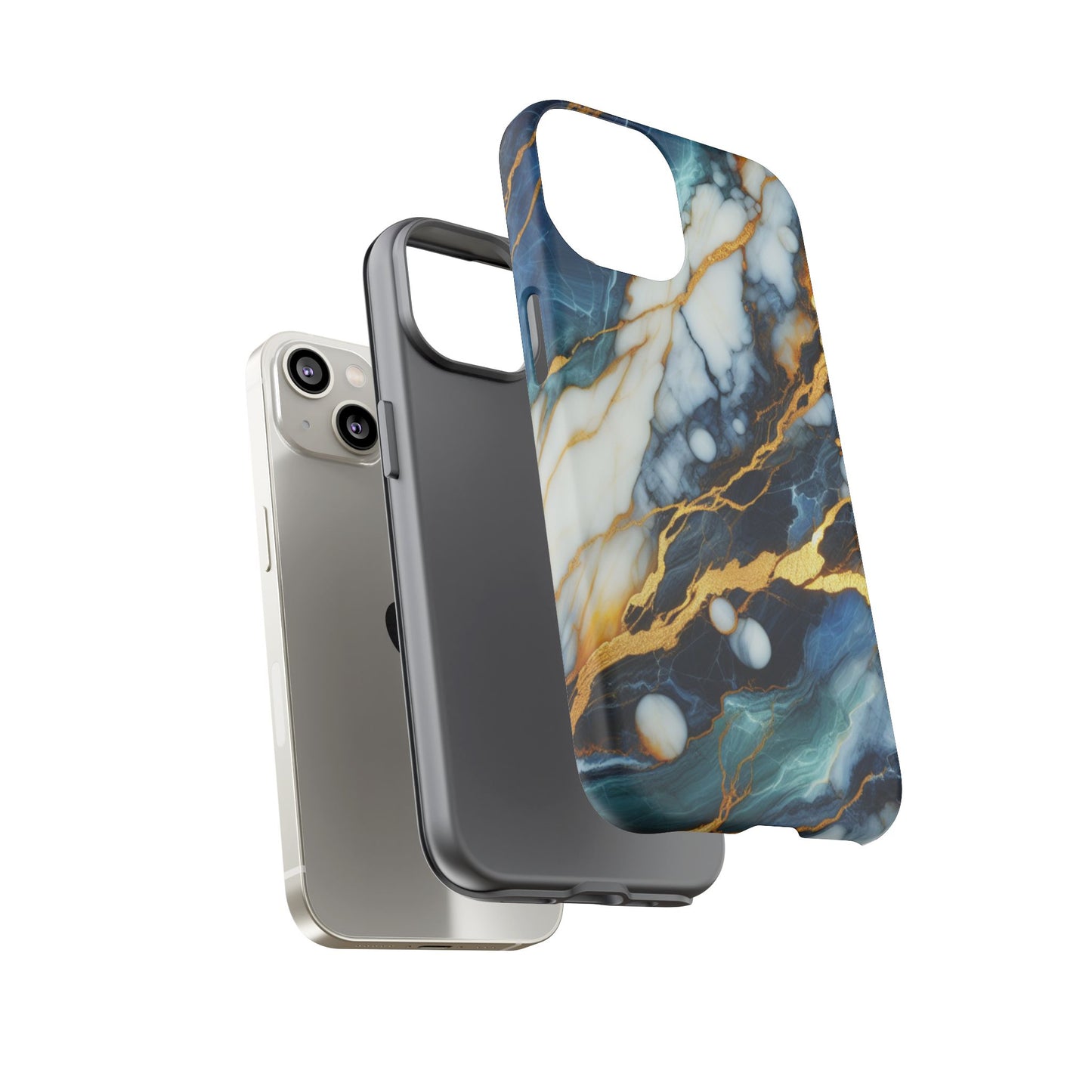 Marble Glow – Artistic Phone Case with Serene Elegance