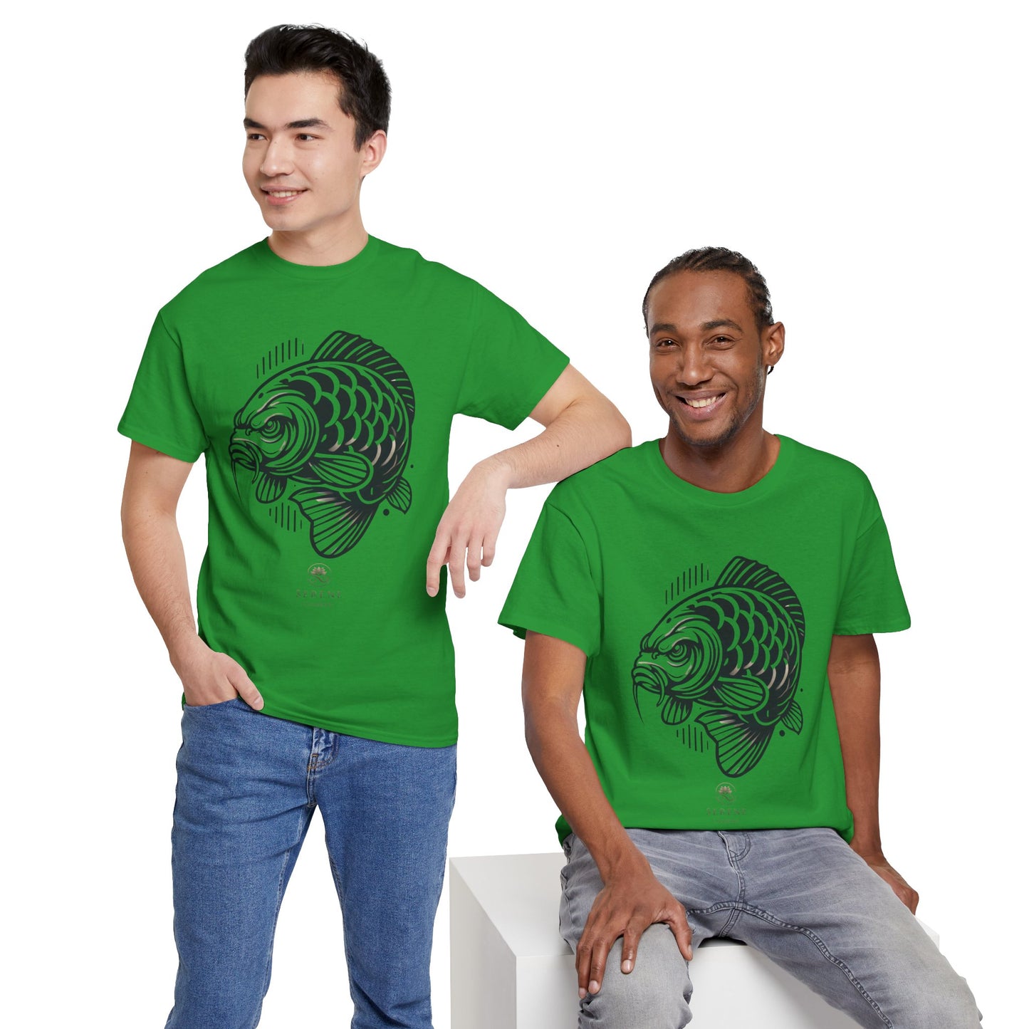 Angry Carp T-Shirt - Sustainable Style for All