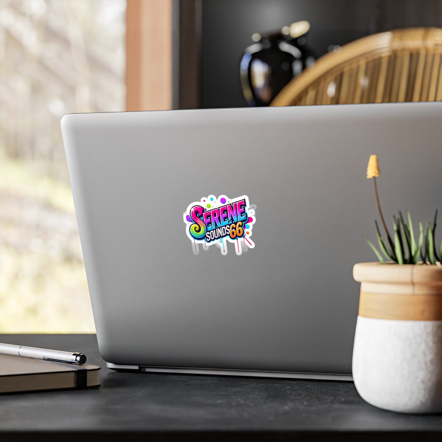 Custom SereneSounds66 Vinyl Stickers – Durable & Weather-Resistant