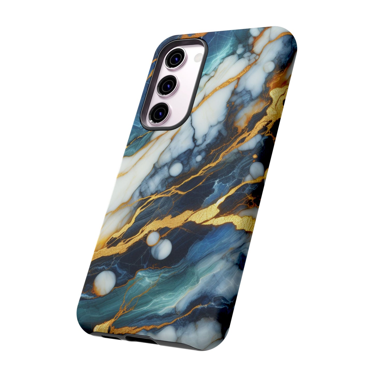 Marble Glow – Artistic Phone Case with Serene Elegance
