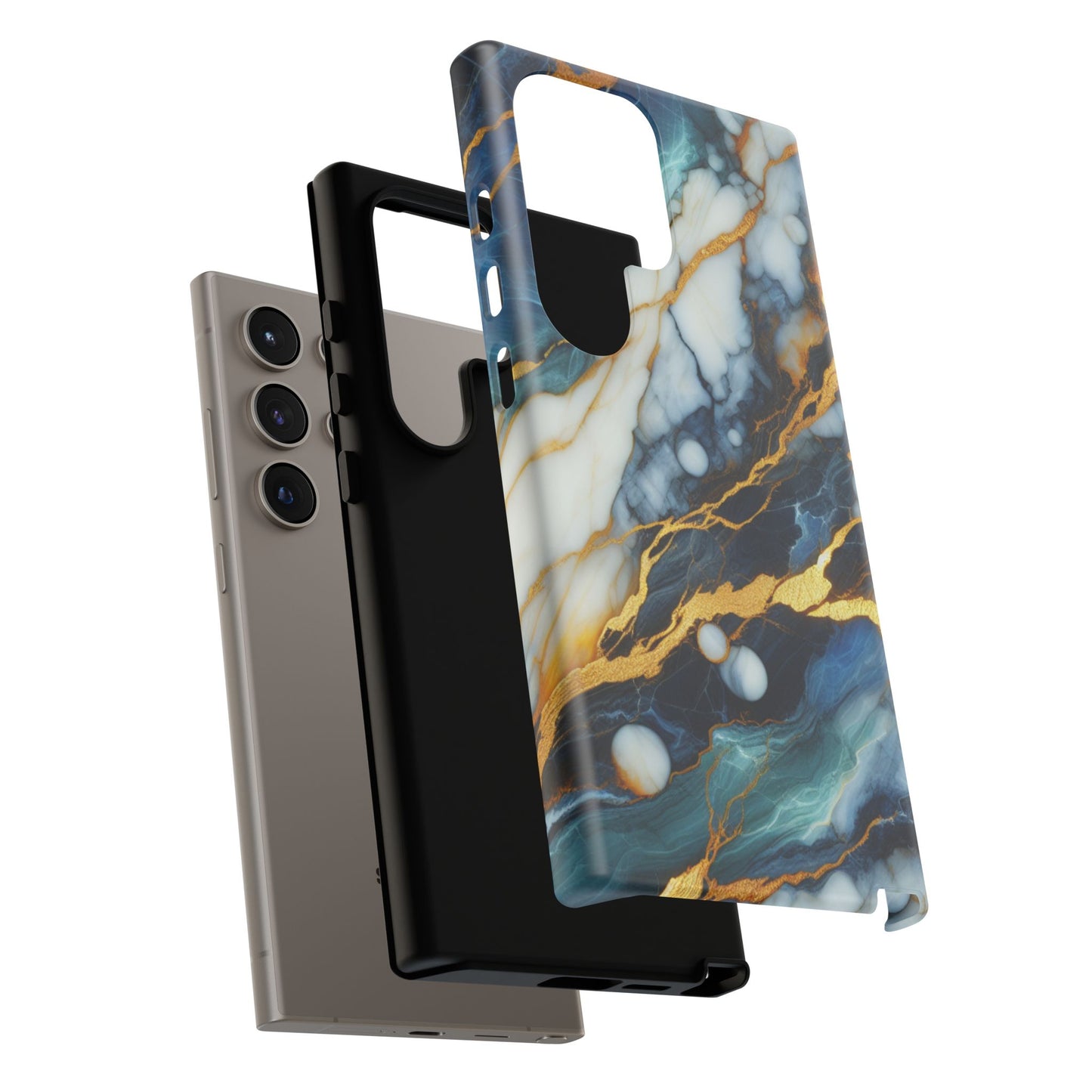 Marble Glow – Artistic Phone Case with Serene Elegance