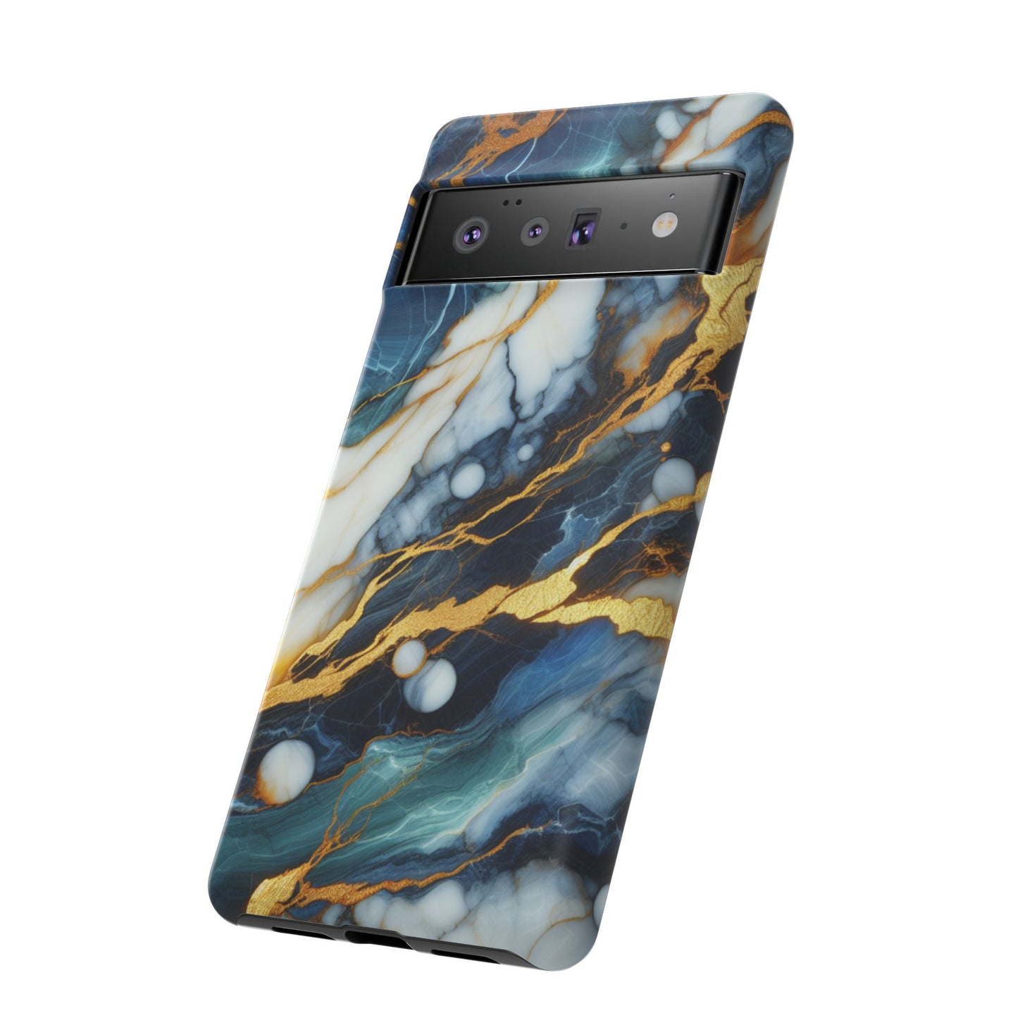 Marble Glow – Artistic Phone Case with Serene Elegance