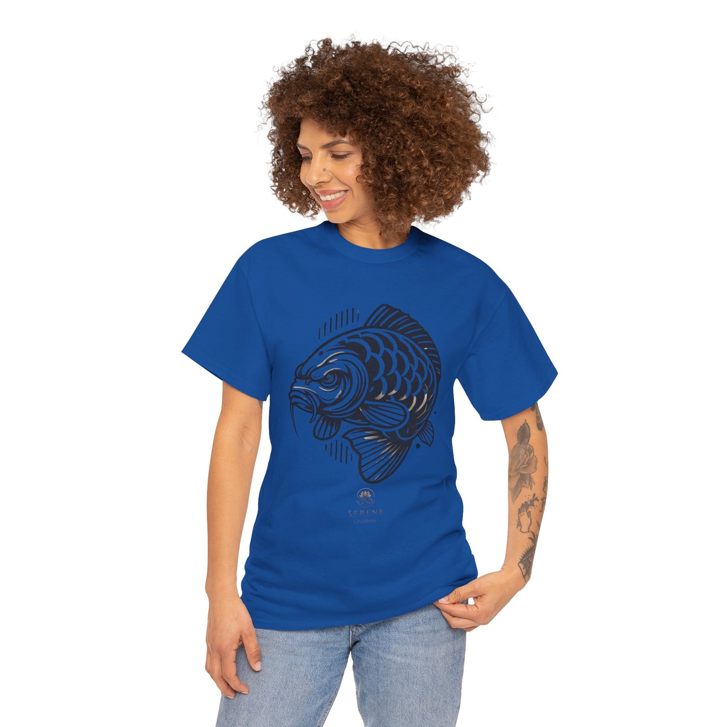 Angry Carp T-Shirt - Sustainable Style for All