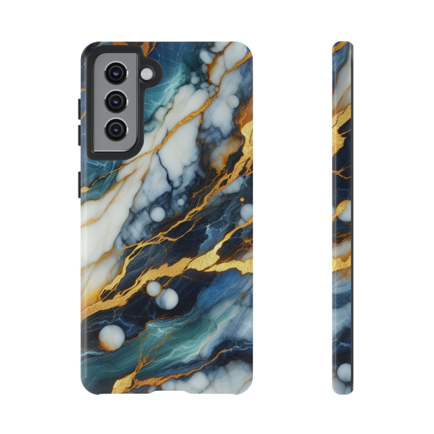 Marble Glow – Artistic Phone Case with Serene Elegance