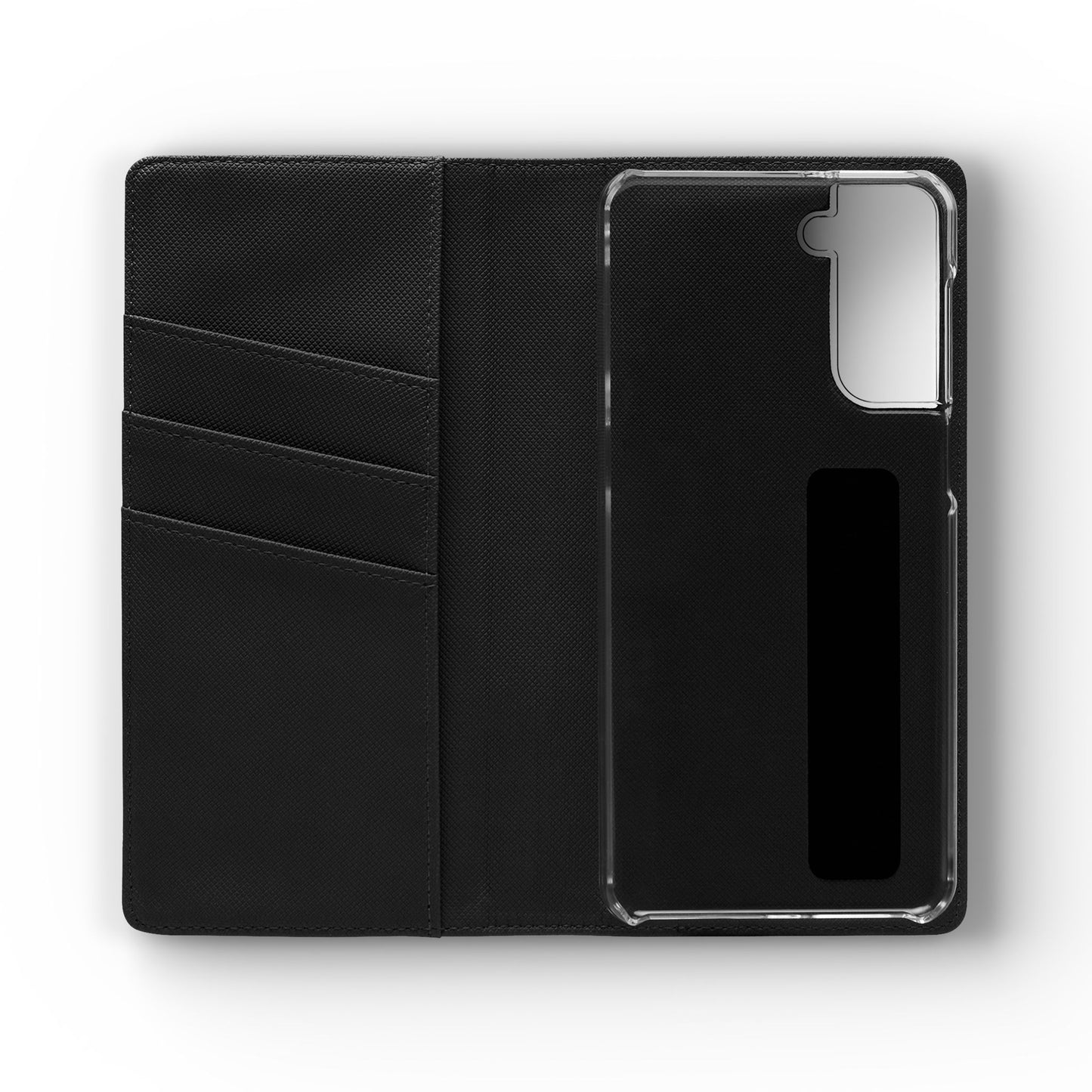 Elegant Flip Case - Faux Leather Phone Case with Card Holder & Stand