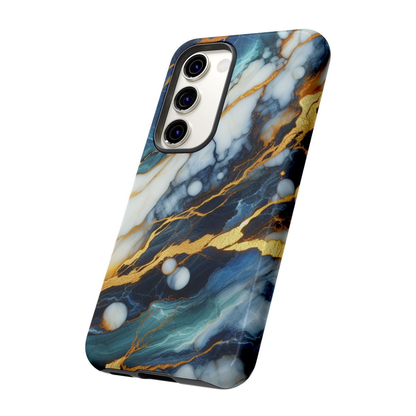 Marble Glow – Artistic Phone Case with Serene Elegance