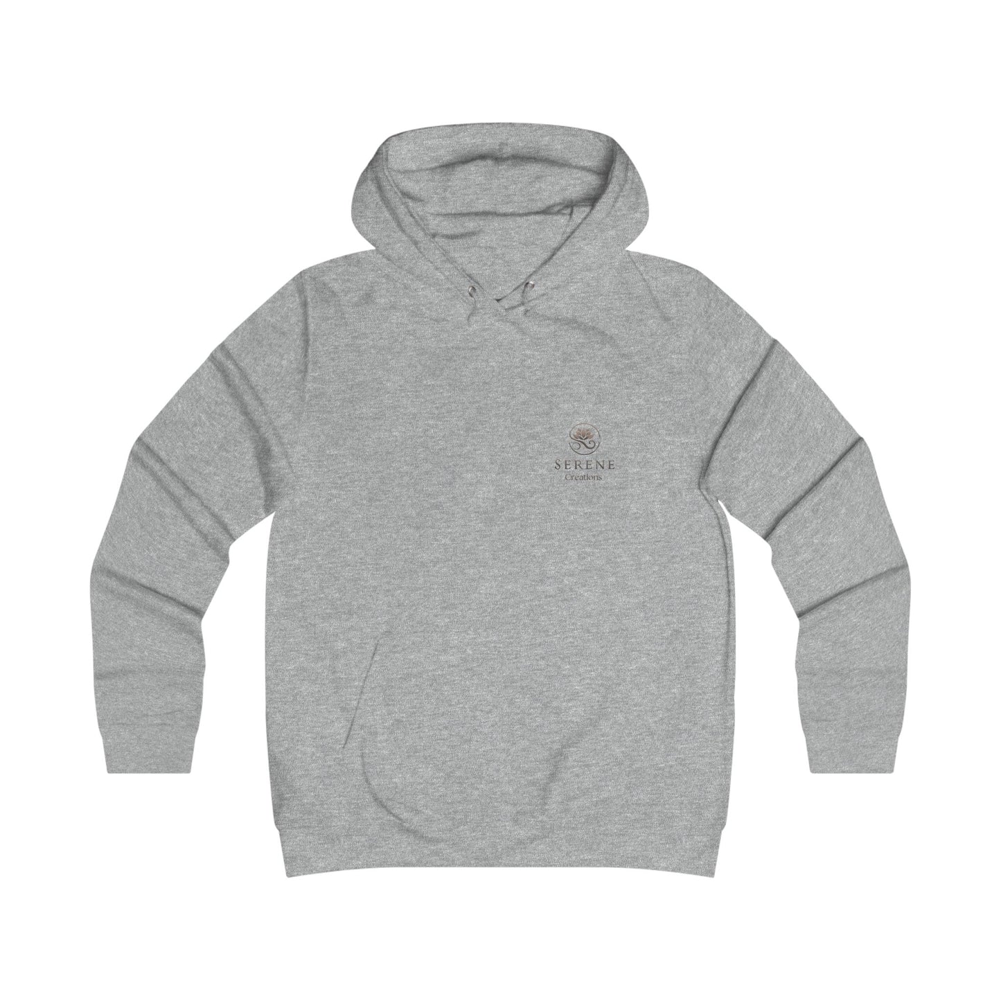 Moonlit Blossoms – Ladies’ College Hoodie with Feminine Fit & Comfort