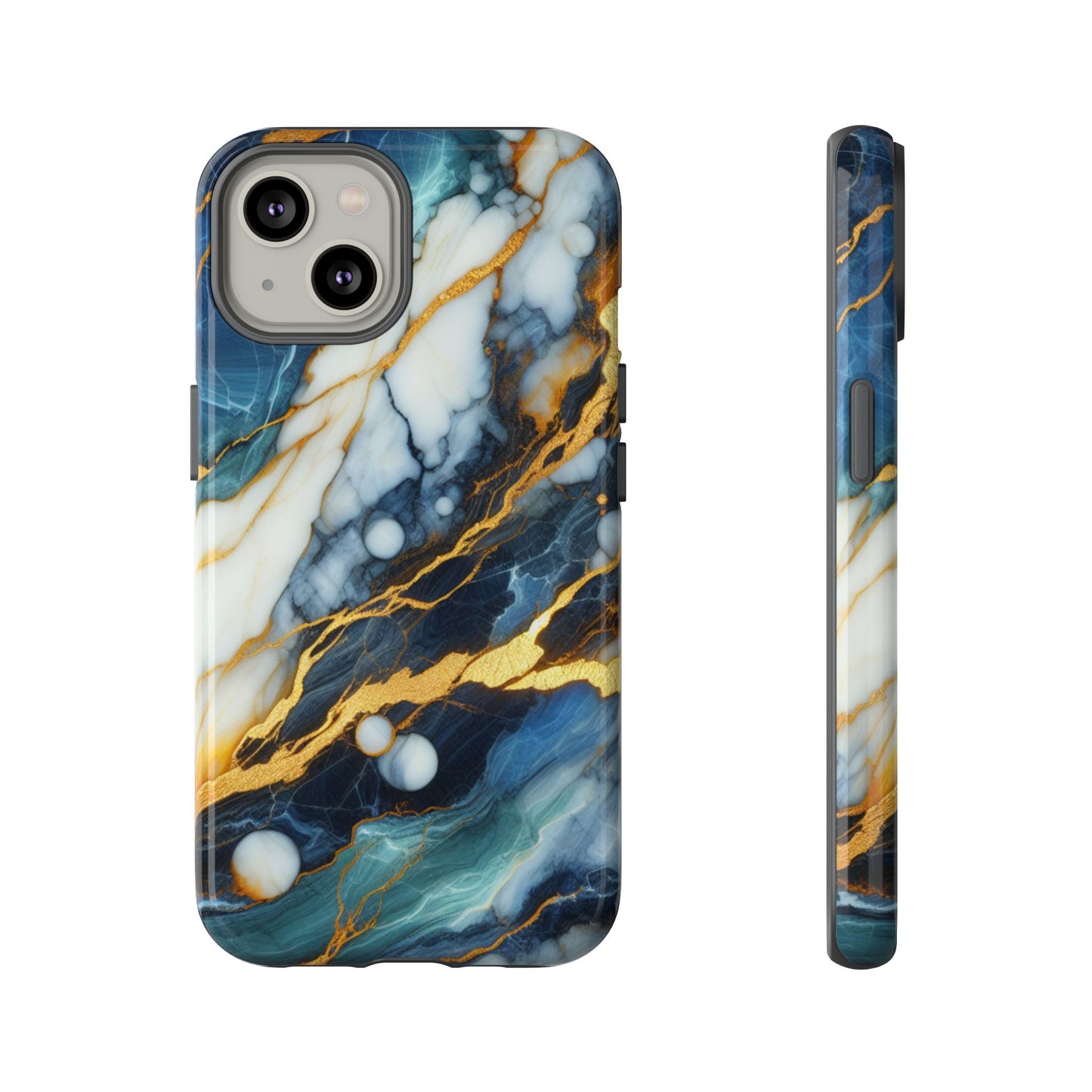Marble Glow – Artistic Phone Case with Serene Elegance