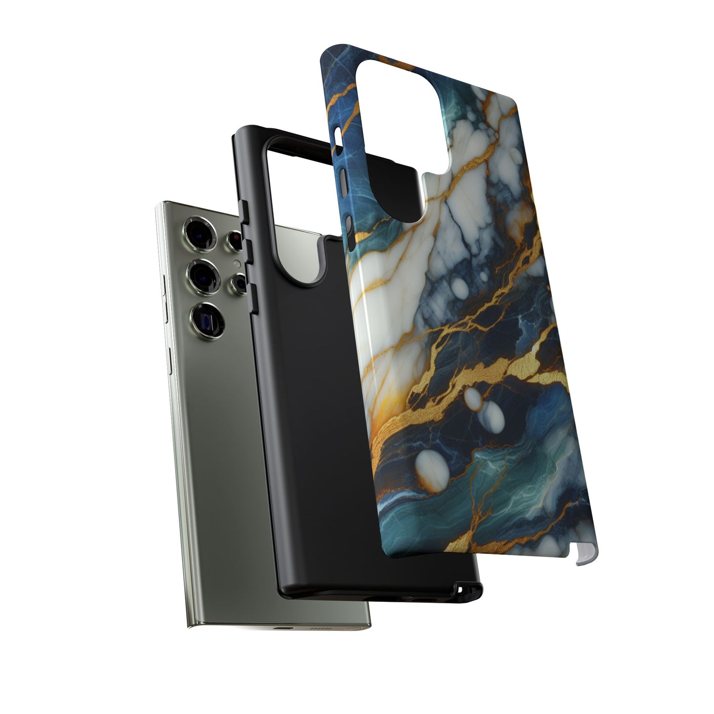 Marble Glow – Artistic Phone Case with Serene Elegance