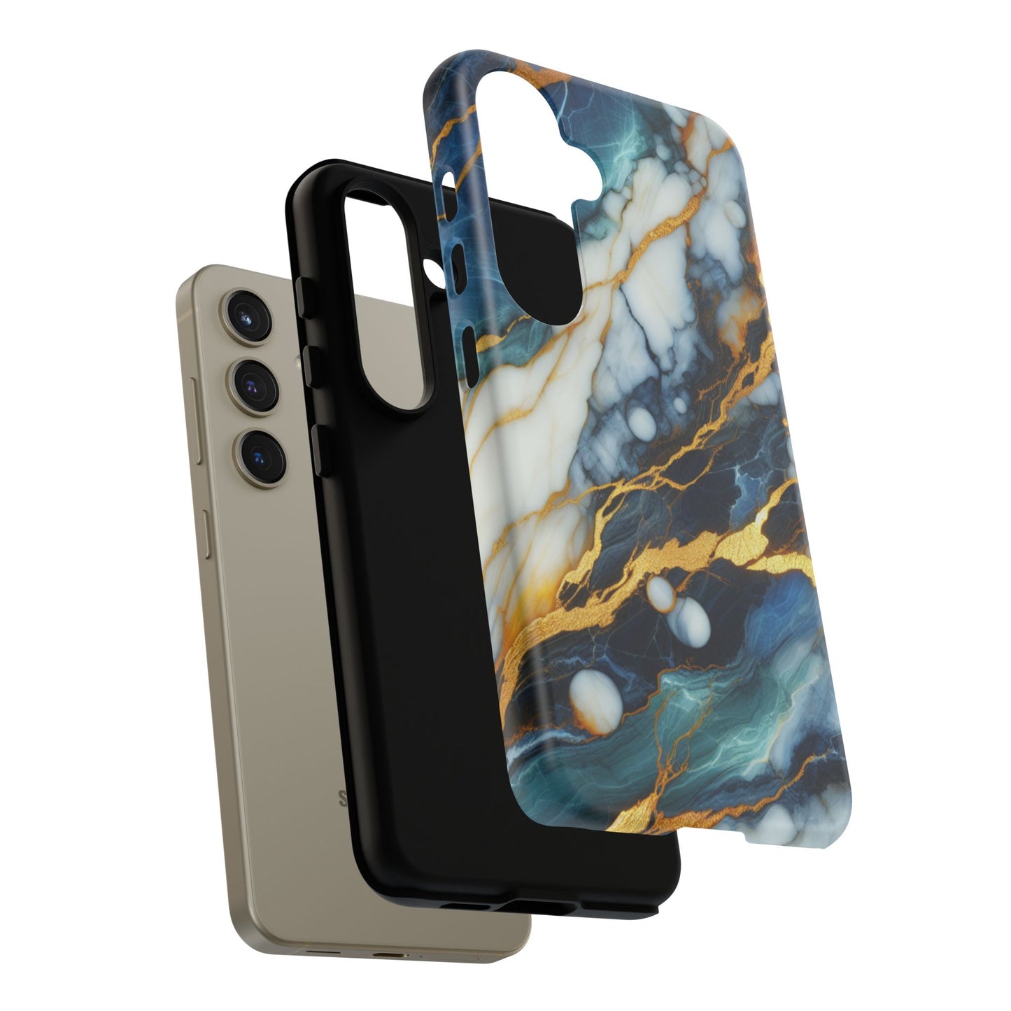 Marble Glow – Artistic Phone Case with Serene Elegance