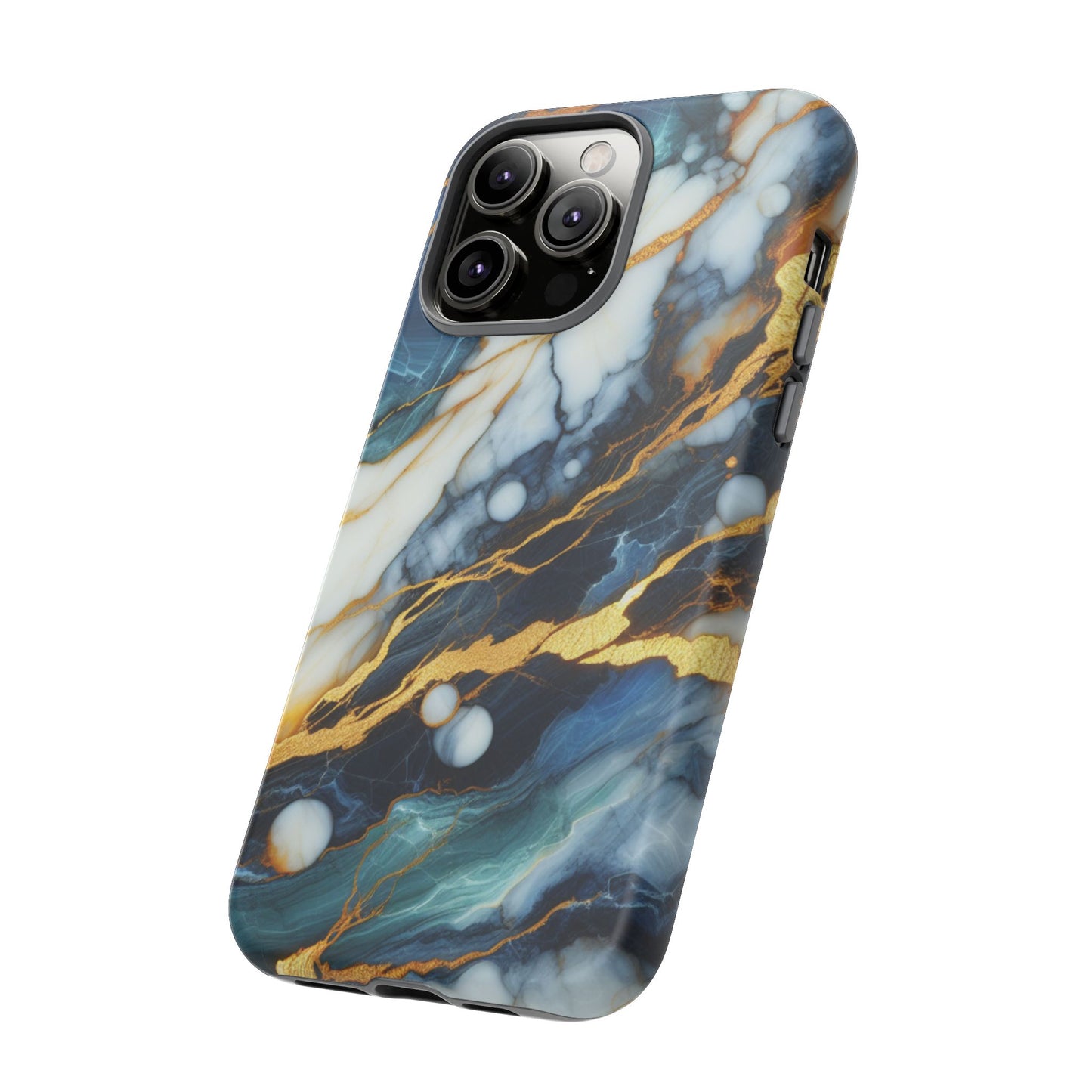 Marble Glow – Artistic Phone Case with Serene Elegance