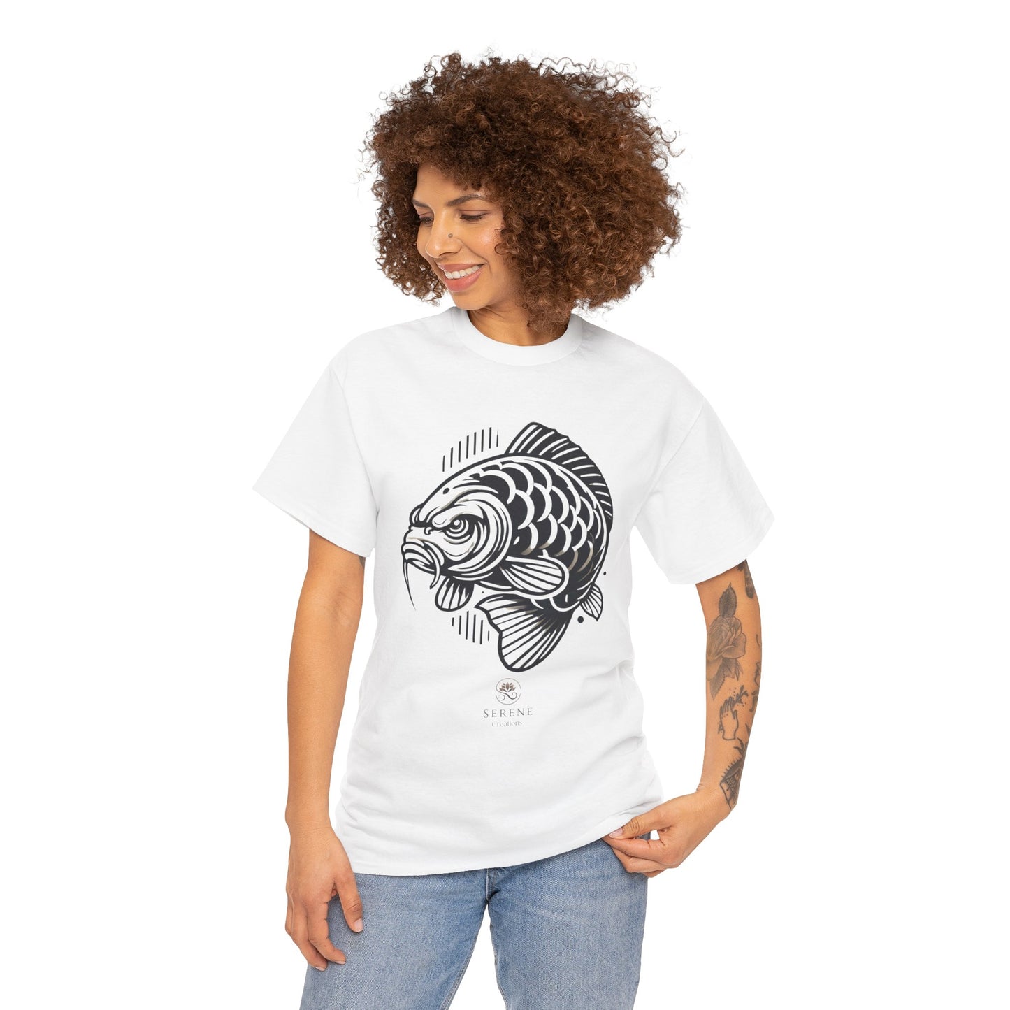 Angry Carp T-Shirt - Sustainable Style for All