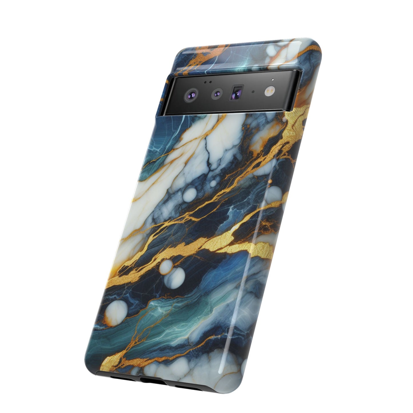 Marble Glow – Artistic Phone Case with Serene Elegance