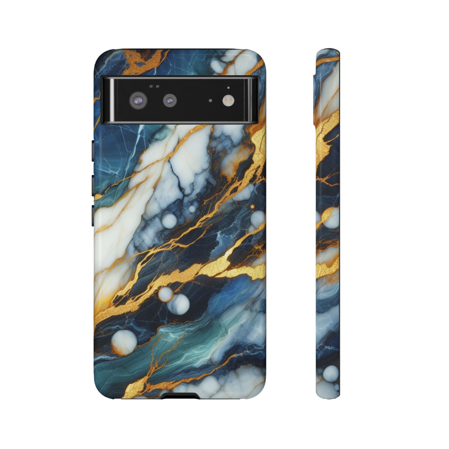 Marble Glow – Artistic Phone Case with Serene Elegance