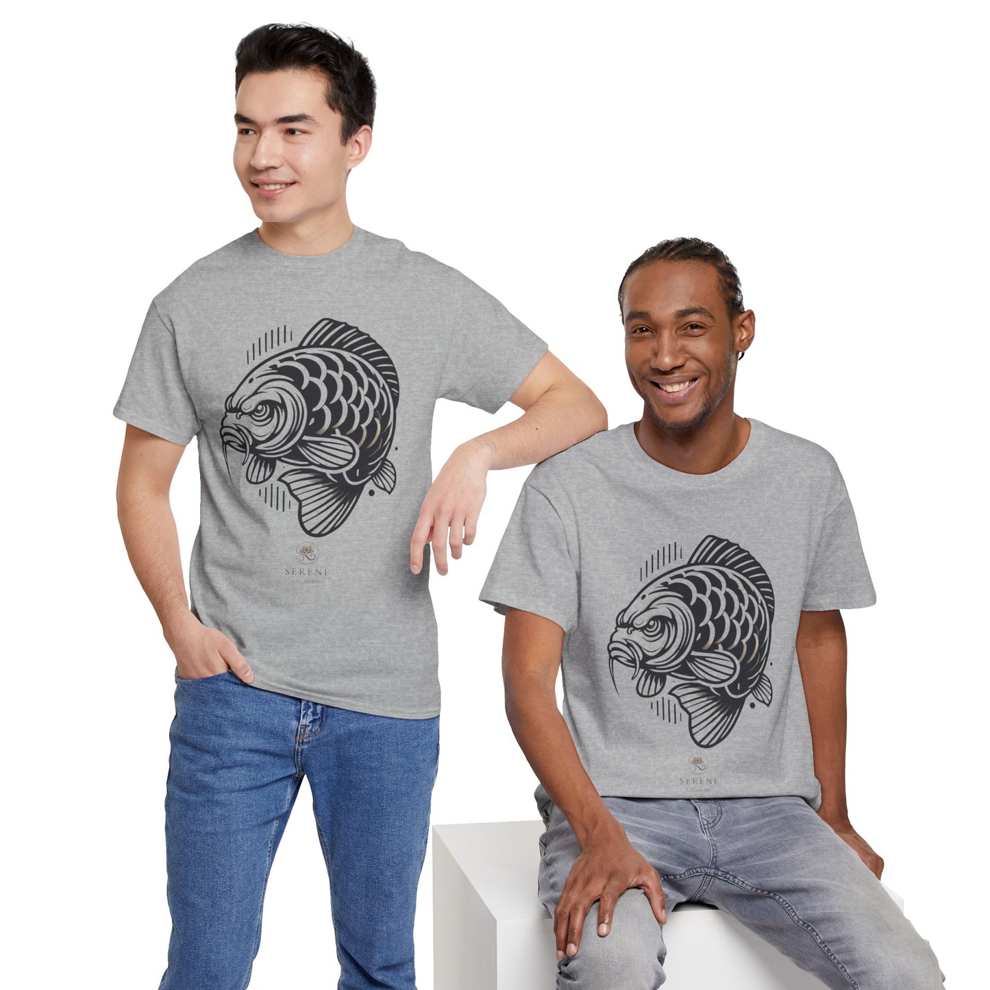 Angry Carp T-Shirt - Sustainable Style for All